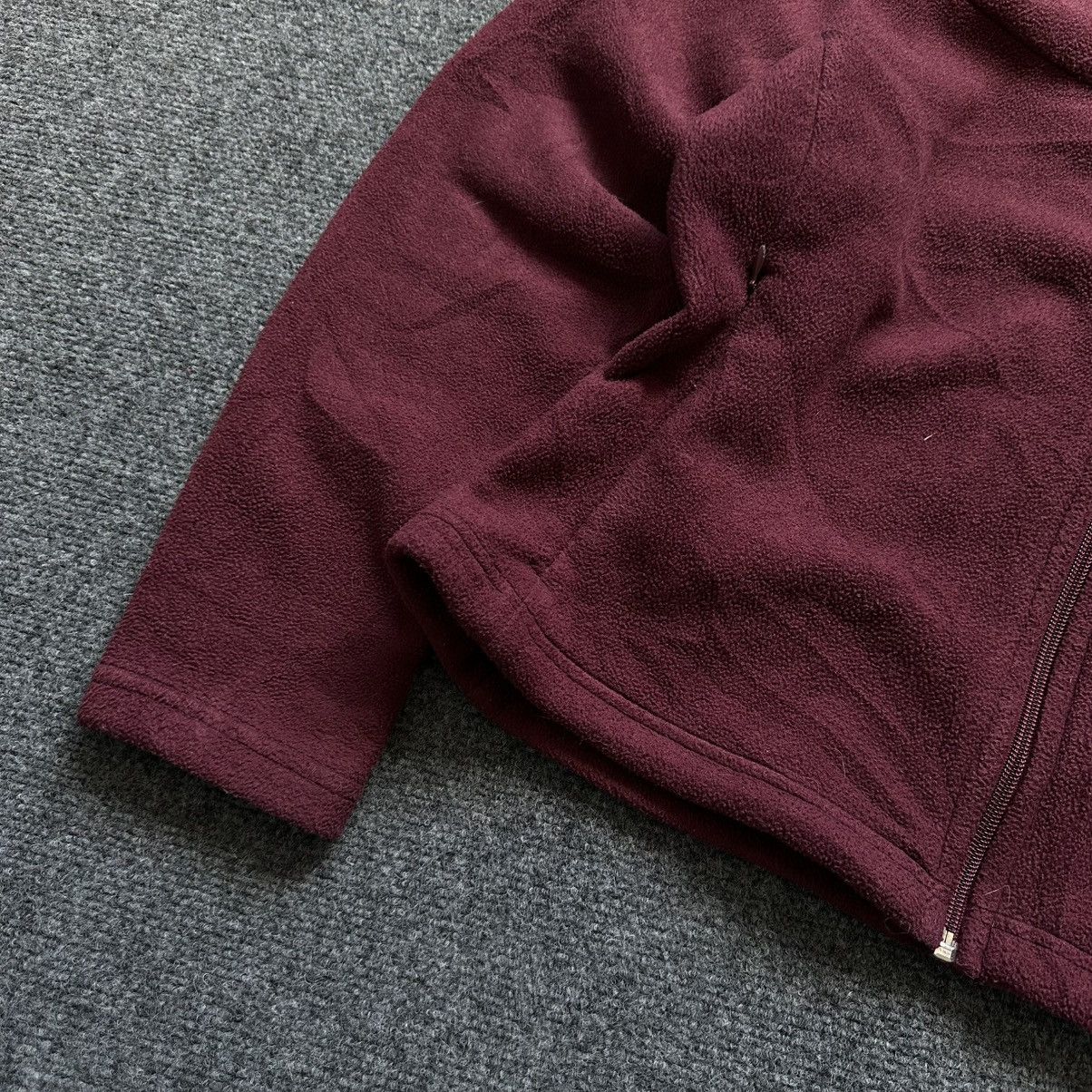 Jack Wolfskin VTG Women’s Fleece Jacket Size L Burgundy Zip Sweater Size L / US 10 / IT 46 - 7 Thumbnail