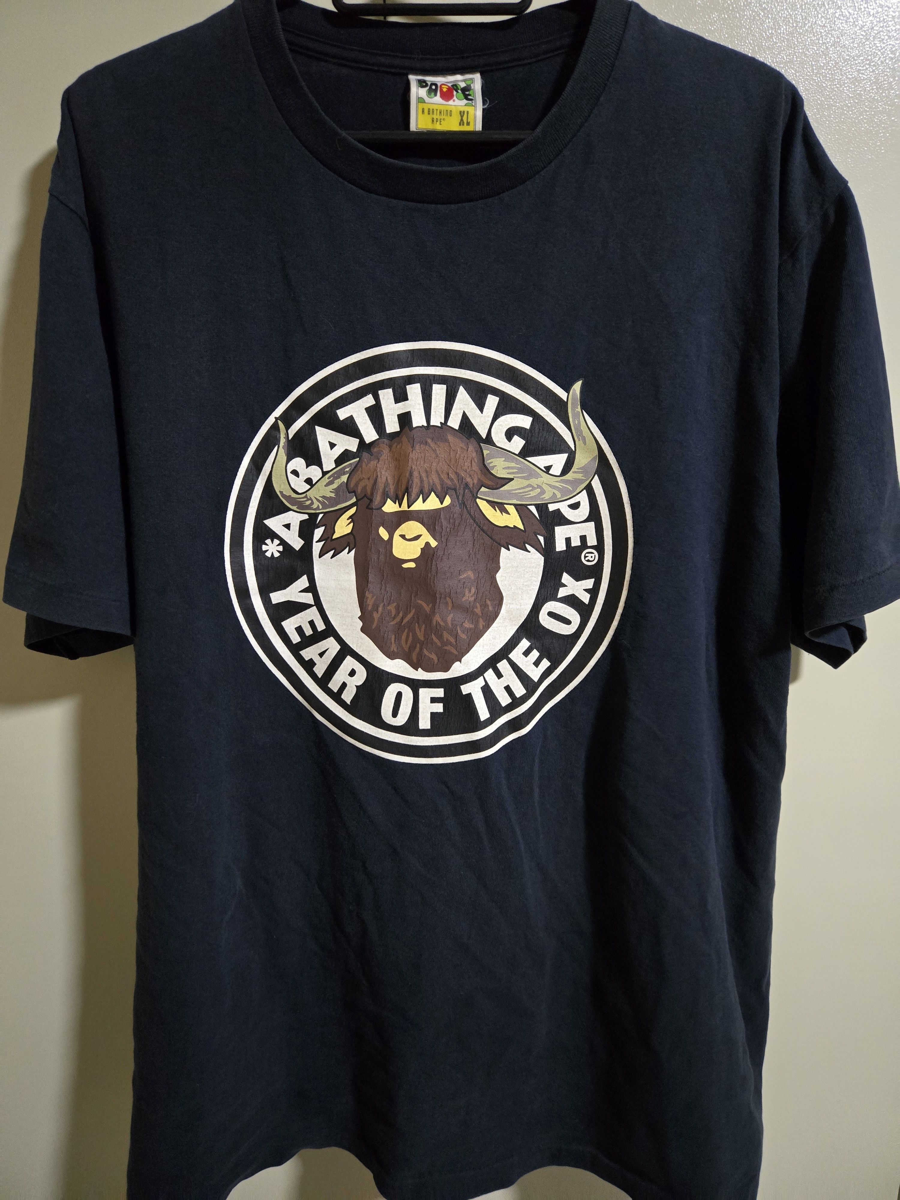 Bape A Bathing Ape Year of the Ox Shirt Size US XL / EU 56 / 4 - 1 Thumbnail