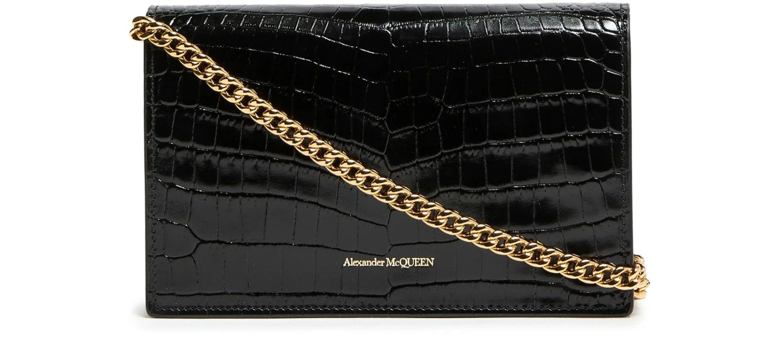 Alexander McQueen ALEXANDER MCQUEEN Skull Black Leather Shoulder Bag Size ONE SIZE - 3 Thumbnail