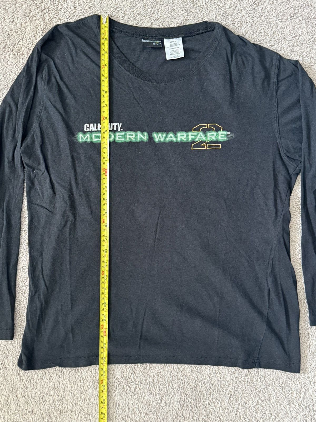 Vintage Call of Duty Modern Warfare 2 logo vintage longsleeve Size US L / EU 52-54 / 3 - 5 Thumbnail