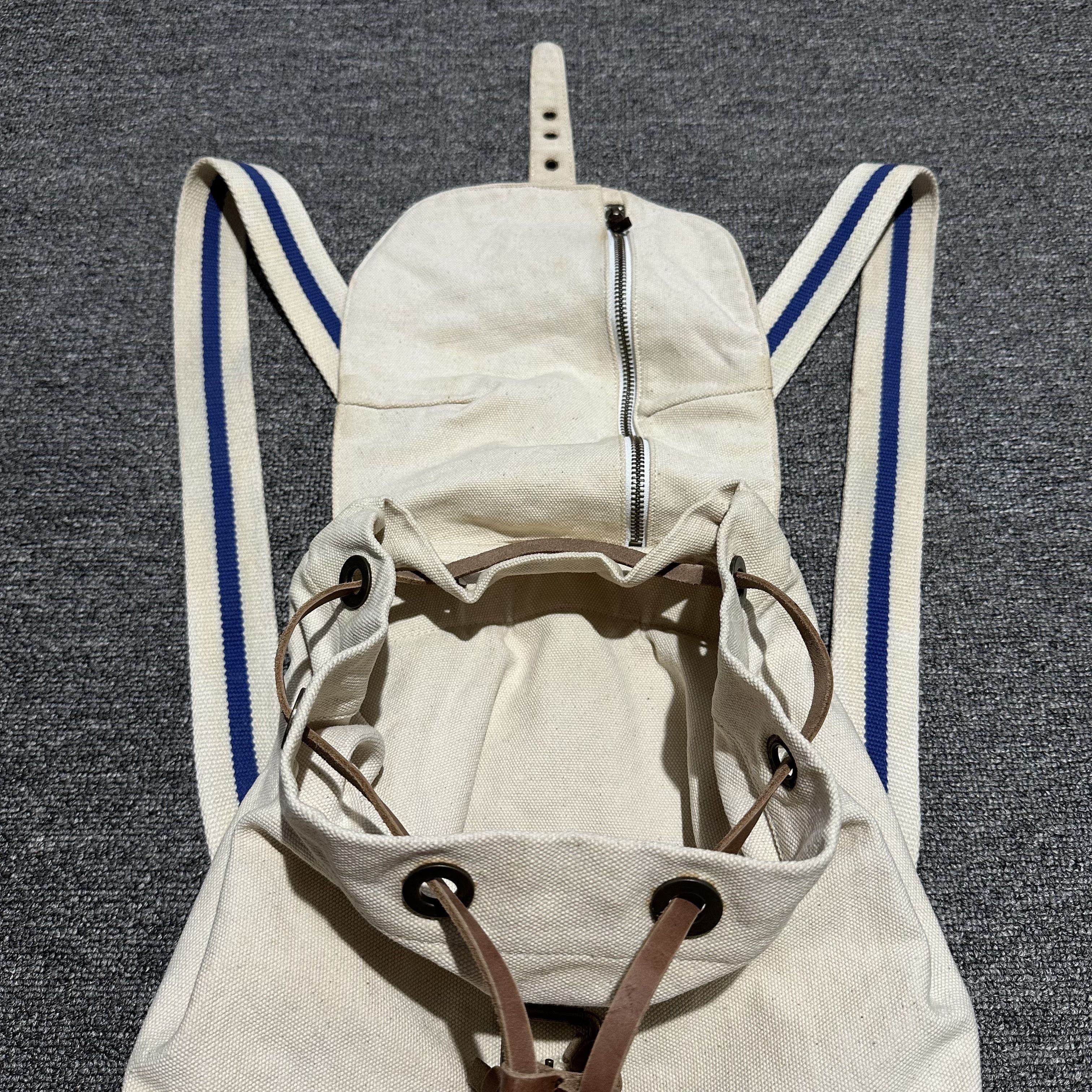 Kapital Kapital Canvas Backpack Size ONE SIZE - 4 Thumbnail