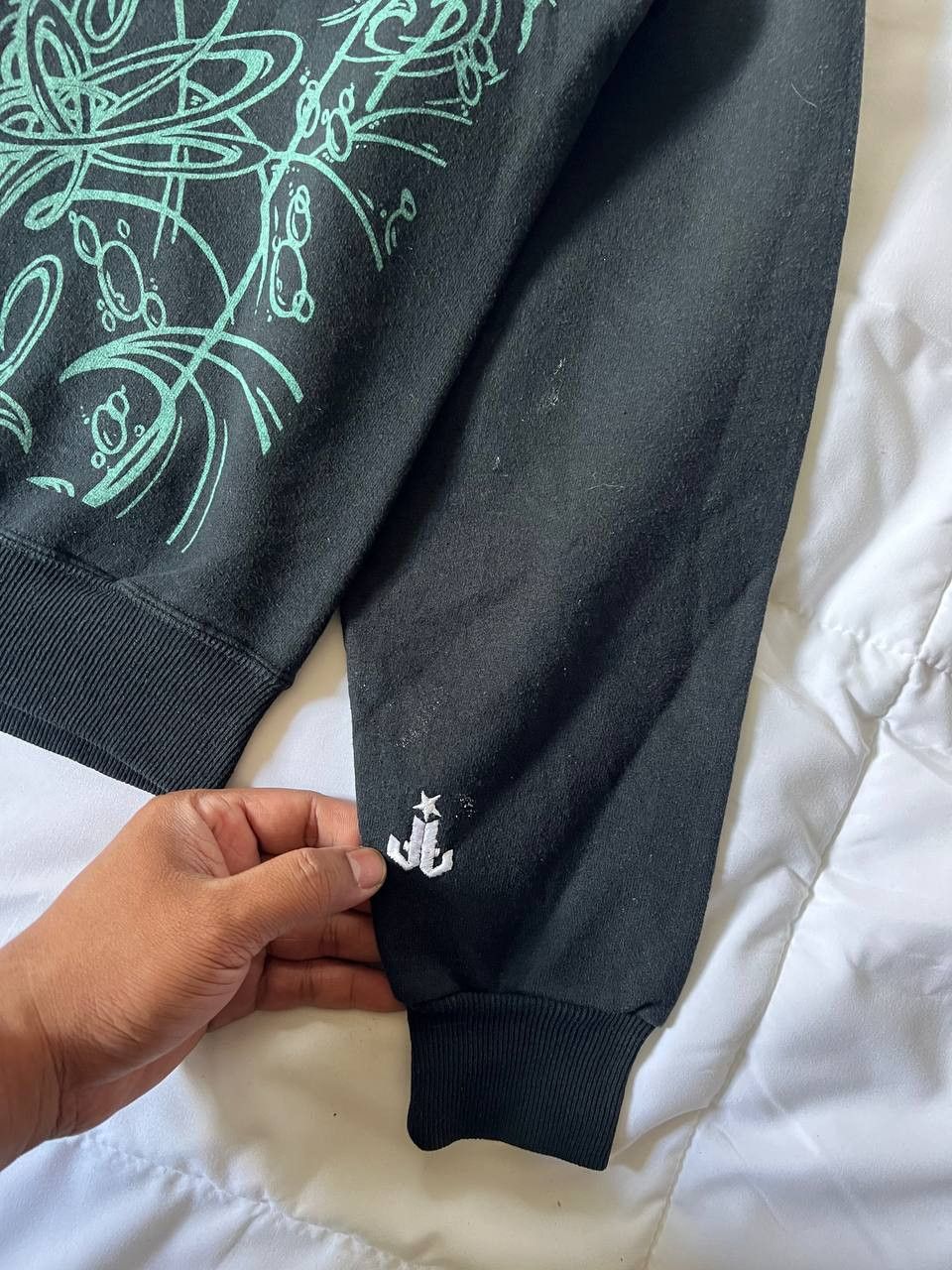 Japanese Brand Vintage Graffiti Zip Up Hoodie Balenciaga Style Size US M / EU 48-50 / 2 - 15 Thumbnail
