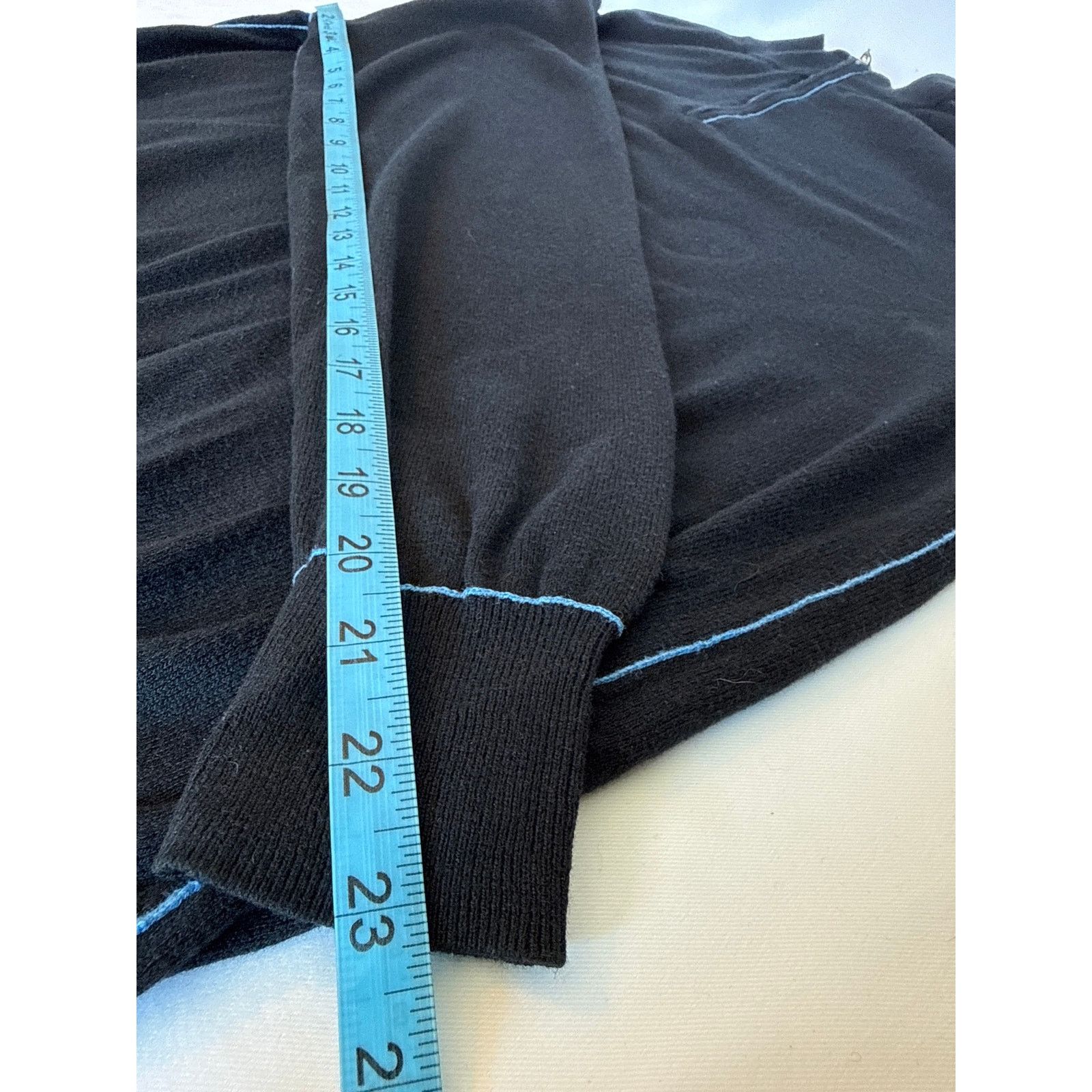 Peter Millar Peter Millar Mens 1/4 Zip Pullover Sweatshirt Black Medium Size US M / EU 48-50 / 2 - 7 Thumbnail