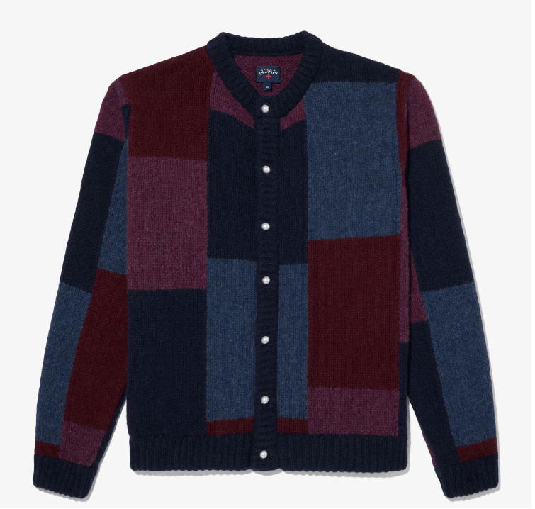 Noah Noah Patchwork Shetland Cardigan L Size US L / EU 52-54 / 3 - 1 Thumbnail