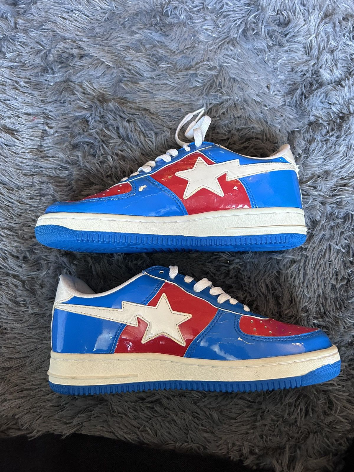 Bape × Marvel Comics Bape x Marvel Captain America Bapesta Size US 8 / EU 41 - 2 Thumbnail