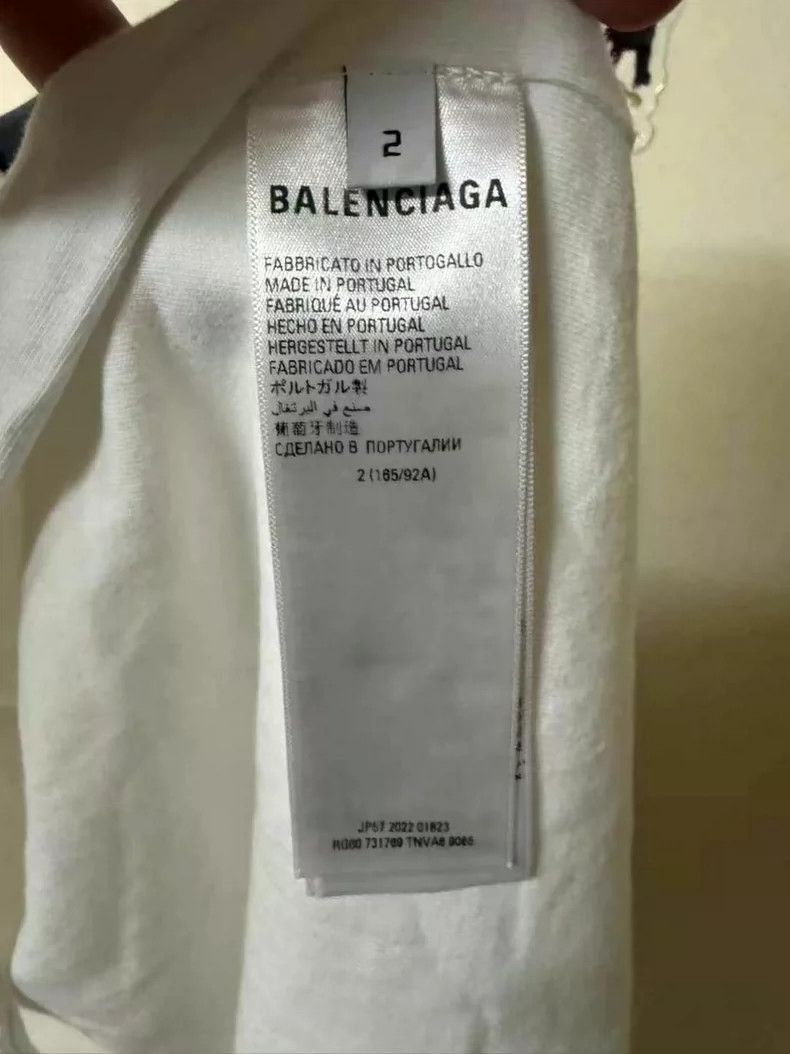 Balenciaga Balenciaga Adidas Short Sleeve TShirt-2506 Size US L / EU 52-54 / 3 - 4 Thumbnail