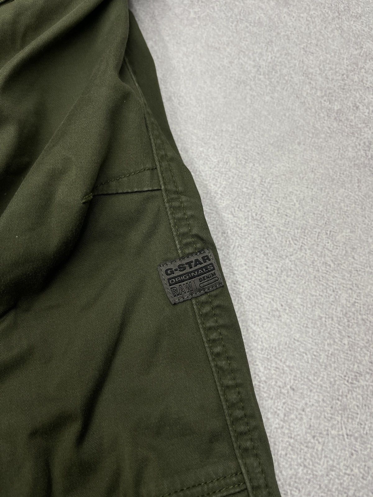 G-Star Mens G Star Raw Rovic Zip 3D Cargo Pants Khaki Multipocket Size US 31 - 12 Thumbnail