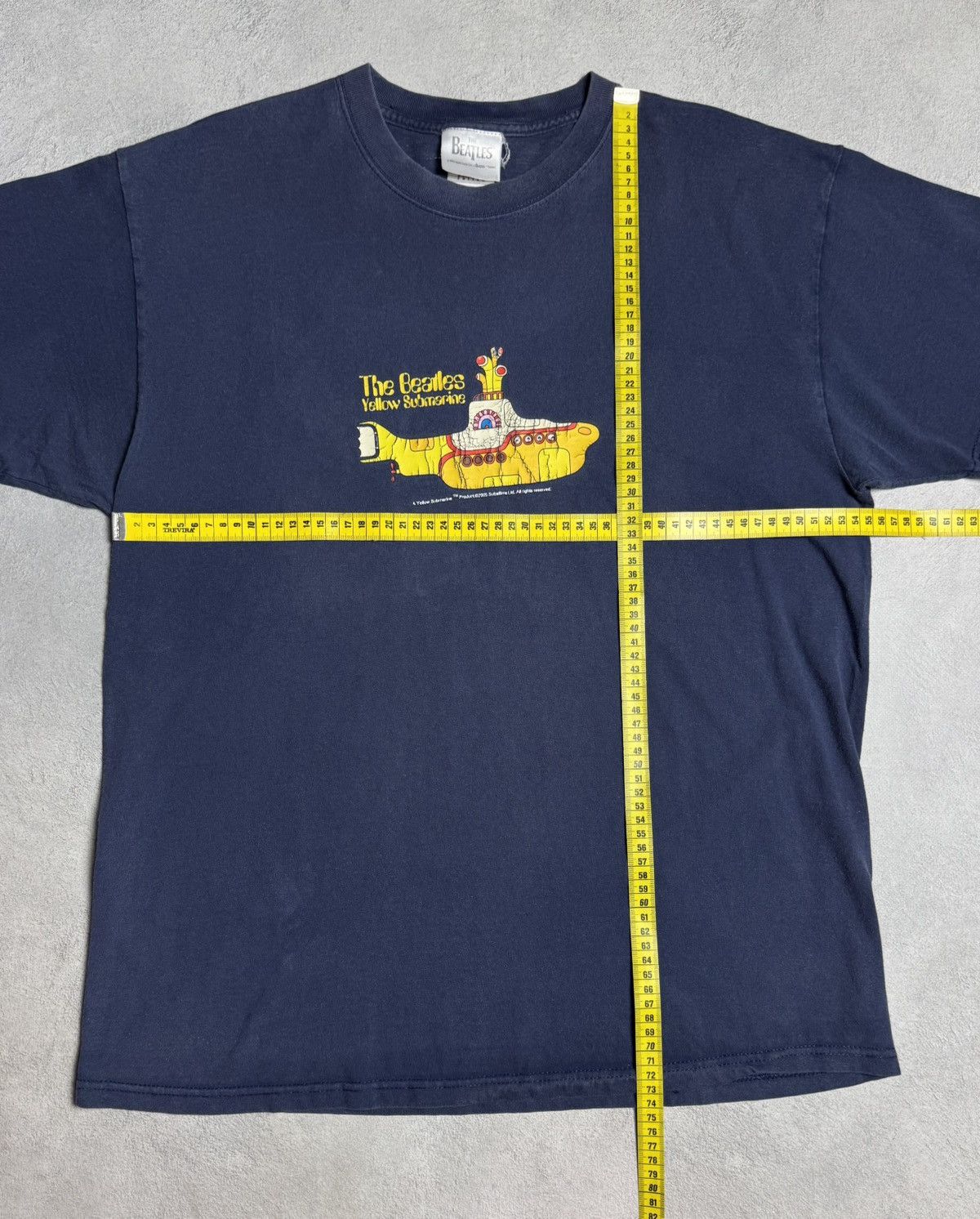 Fruit Of The Loom The Beatles 2005 Yellow Submarine Vintage T-Shirt Y2K Size US XL / EU 56 / 4 - 11 Thumbnail