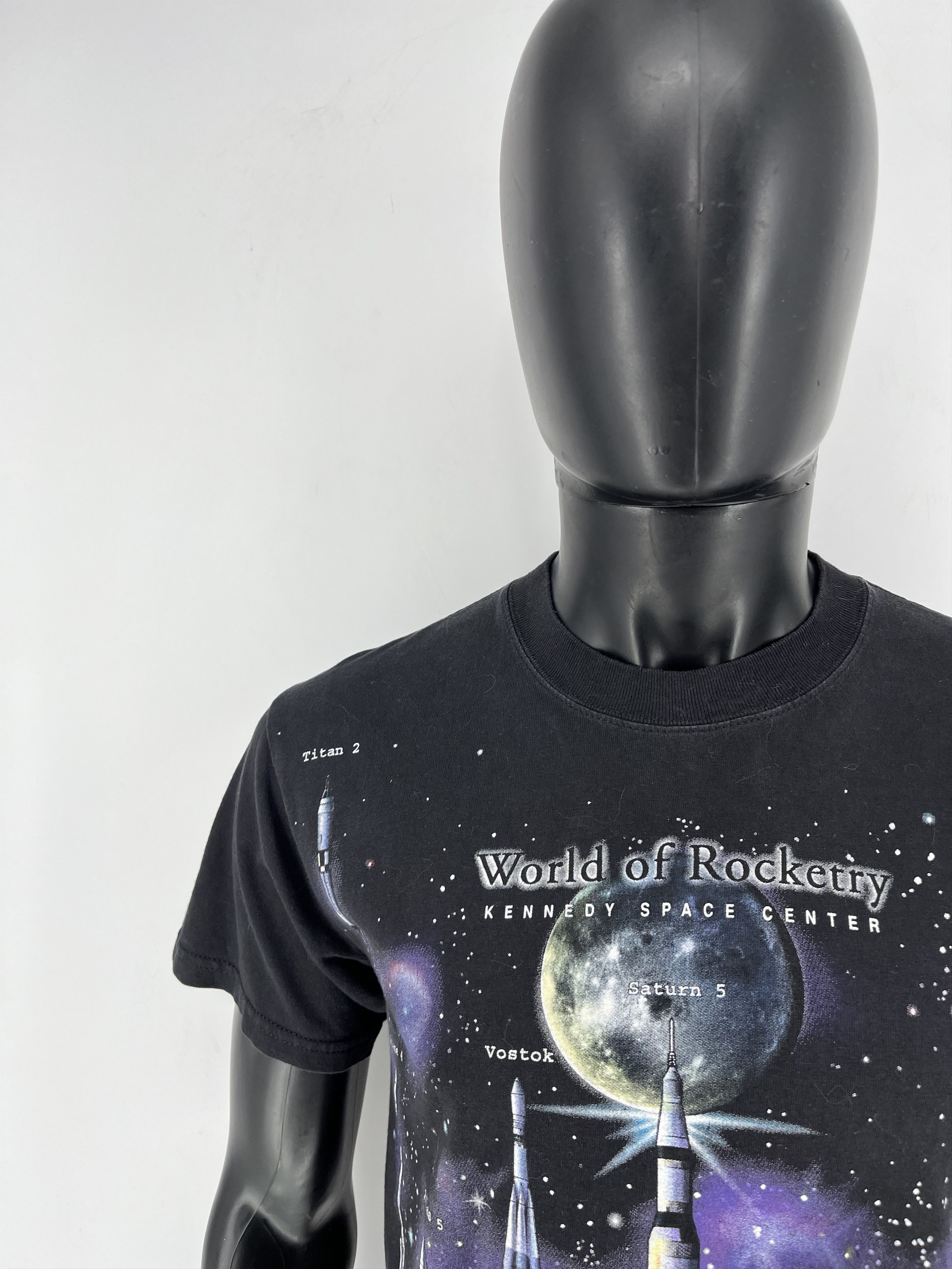 Vintage Vintage Art Unlimited NASA Space World of Rocketry Size US S / EU 44-46 / 1 - 9 Thumbnail