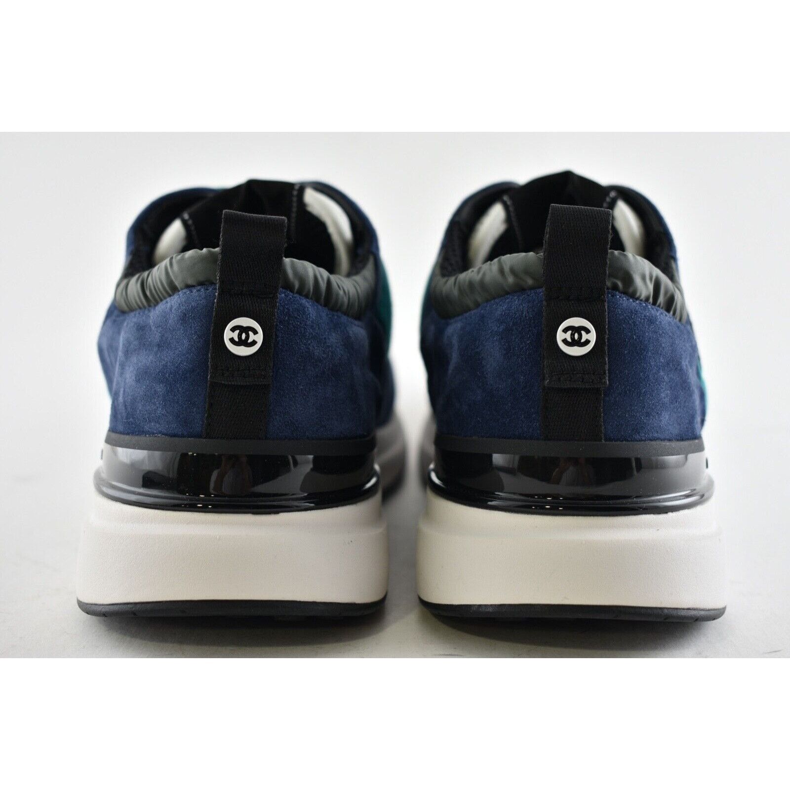 Chanel Chanel 21K Mens CC Logo Lace Low Top Trainer Sneaker 44 11 Size US 11 / EU 44 - 10 Thumbnail