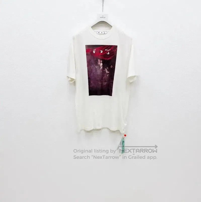 Off-White Off-White White Cotton Short Sleeve T-Shirt . Size US S / EU 44-46 / 1 - 1 Thumbnail