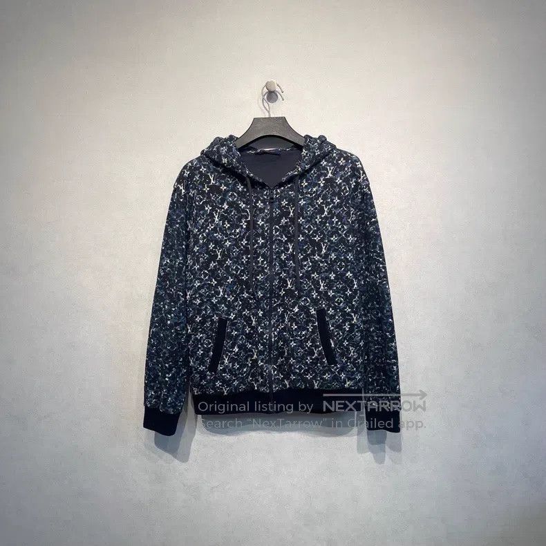 Louis Vuitton Louis Vuitton Full logo zipper jacket Size US XXL / EU 58 / 5 - 2 Thumbnail