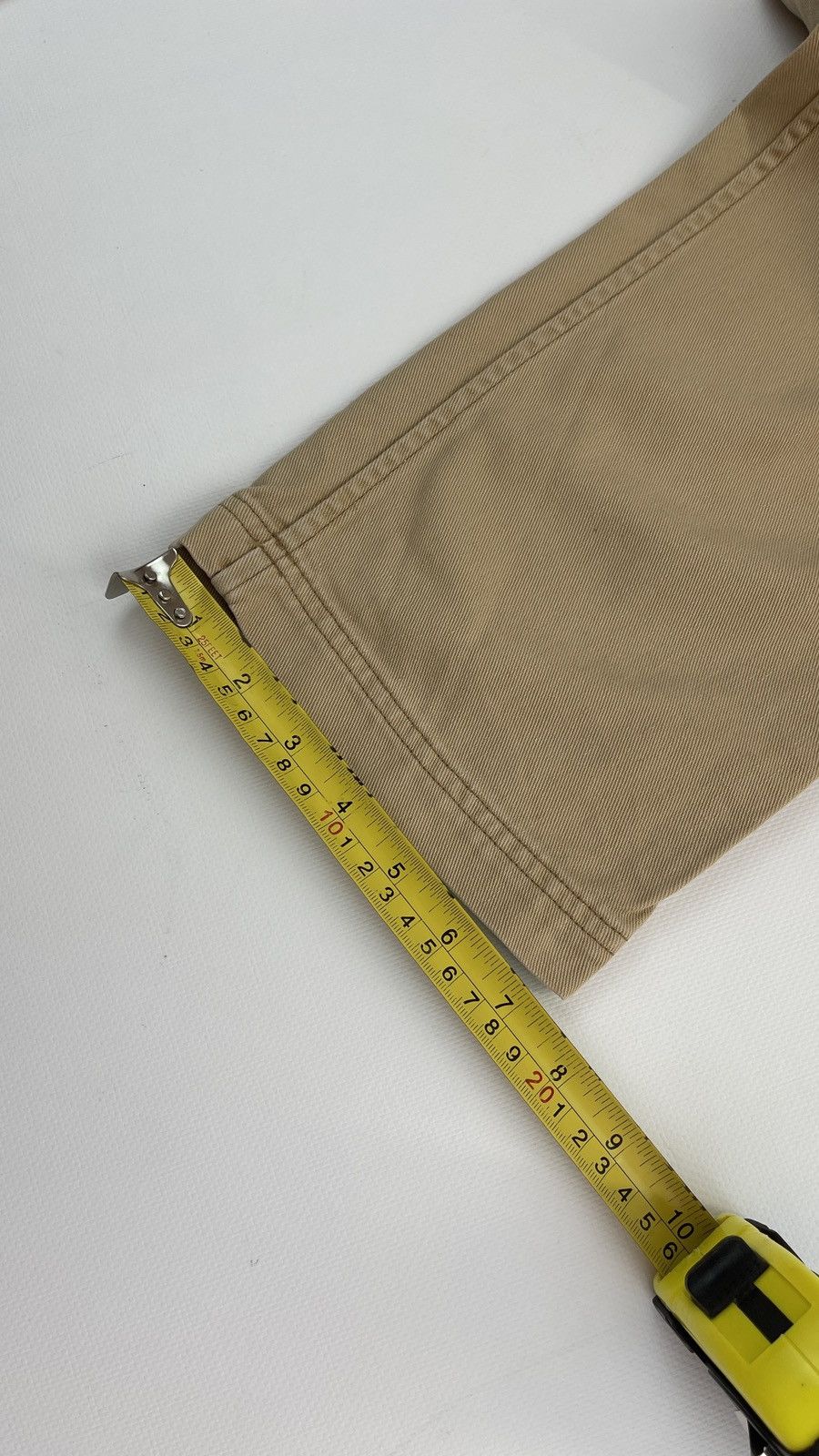 Polo Ralph Lauren × Vintage Polo Ralph Lauren Vintage 33x31 Beige Pants Size US 33 - 11 Thumbnail