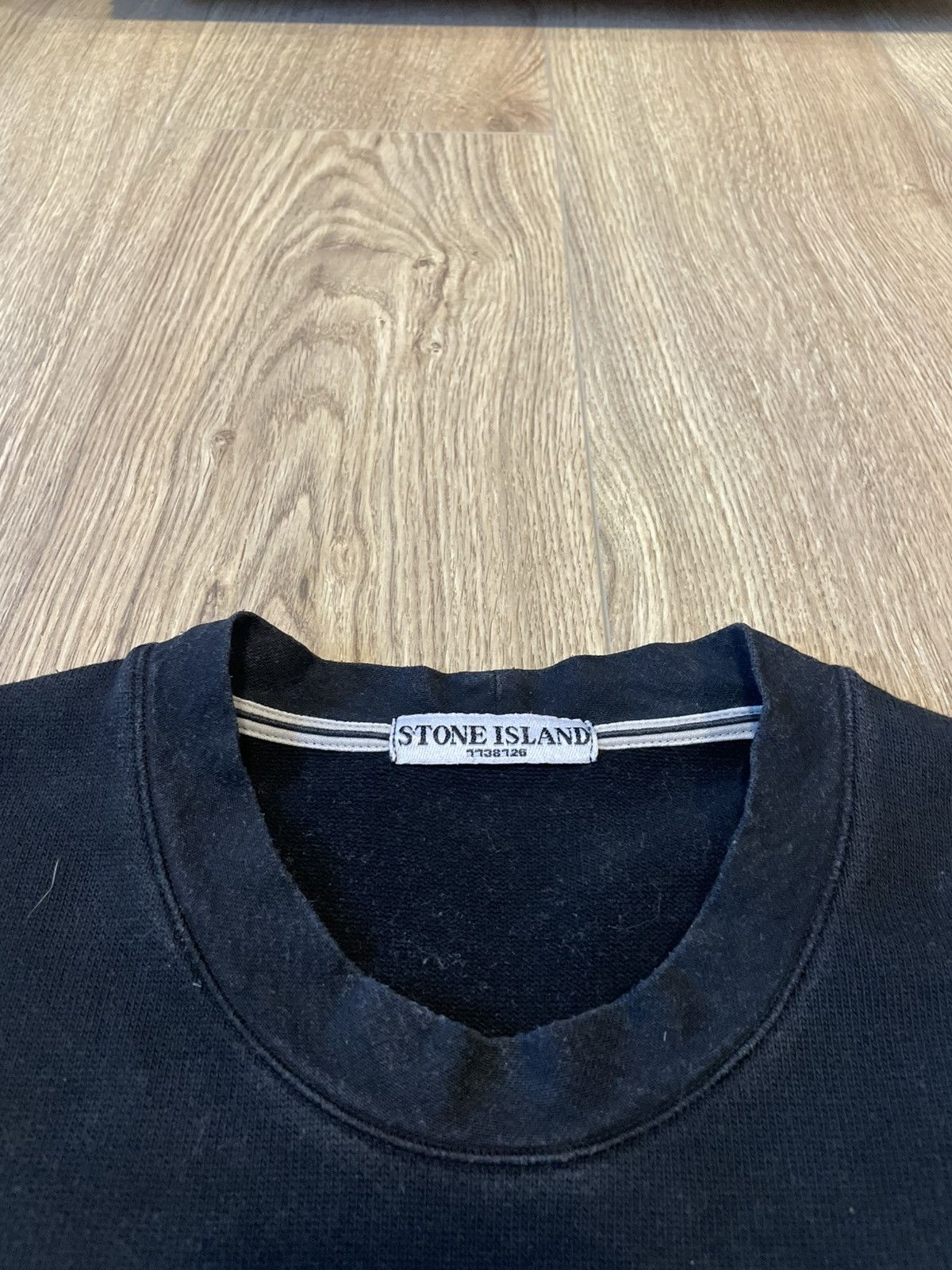 Stone Island Vintage Stone Island Black Sweatshirt 2007ss Size US L / EU 52-54 / 3 - 10 Thumbnail