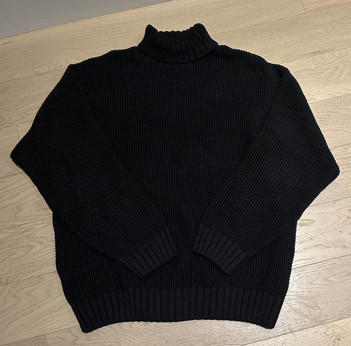 Noah Seed Stitch Turtleneck Sweater Size US L / EU 52-54 / 3 - 4 Thumbnail