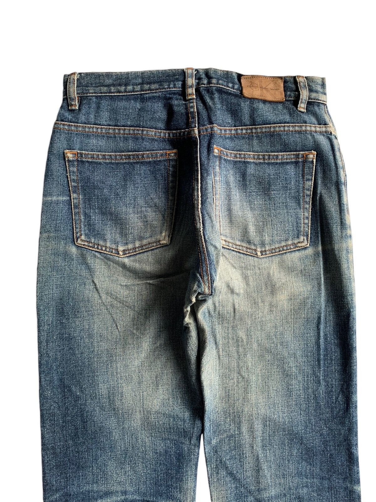 Japanese Brand × Kapital × Vintage Flare Calvin Klein Jeans Punk Style Faded Distressed Denim Size US 29 - 8 Thumbnail
