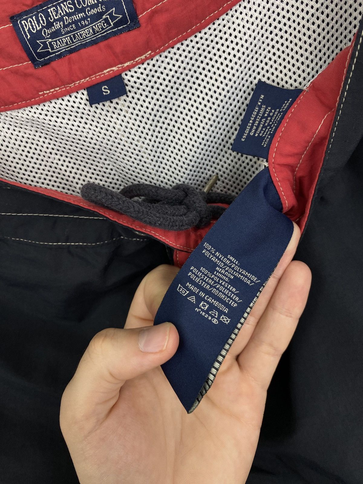 Polo Ralph Lauren 🇺🇸 Vintage Polo Ralph Lauren Nylon Shorts Casual Streetwear Size US 30 / EU 46 - 8 Thumbnail