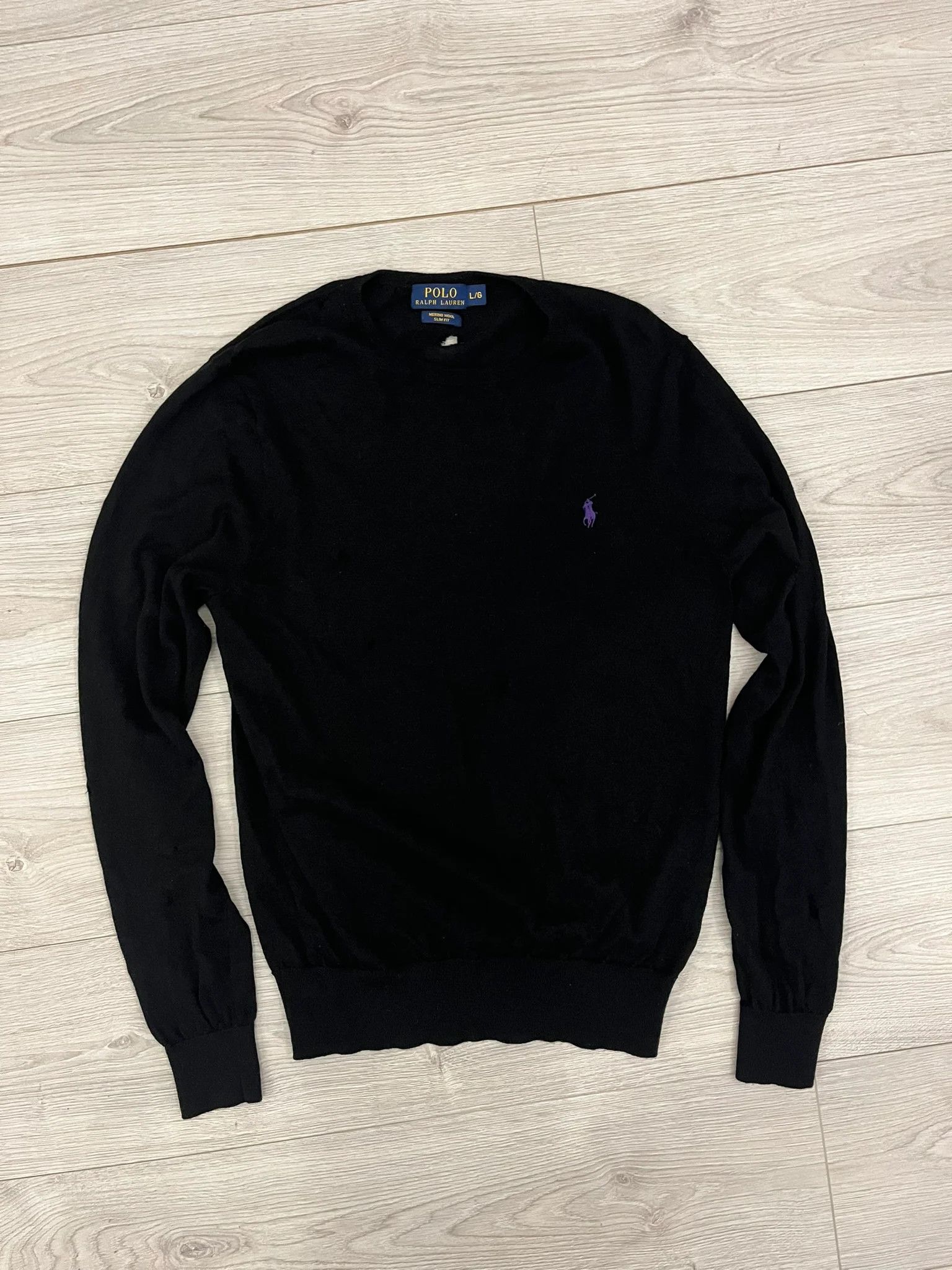 Polo Ralph Lauren Ralph Lauren Distressed Sweater Size US L / EU 52-54 / 3 - 1 Thumbnail