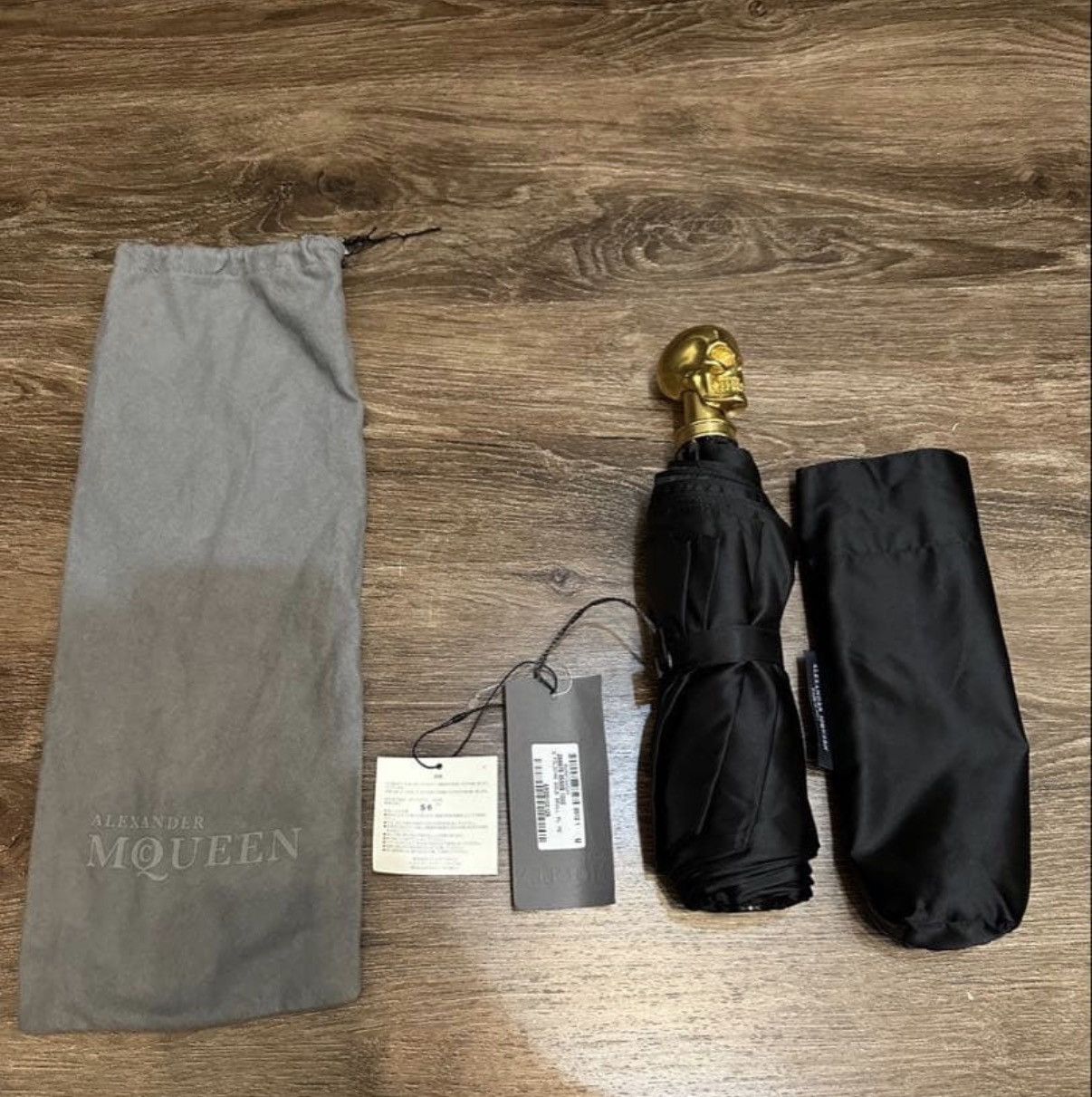 Alexander McQueen Alexander McQueen Skull Umbrella Size ONE SIZE - 3 Thumbnail