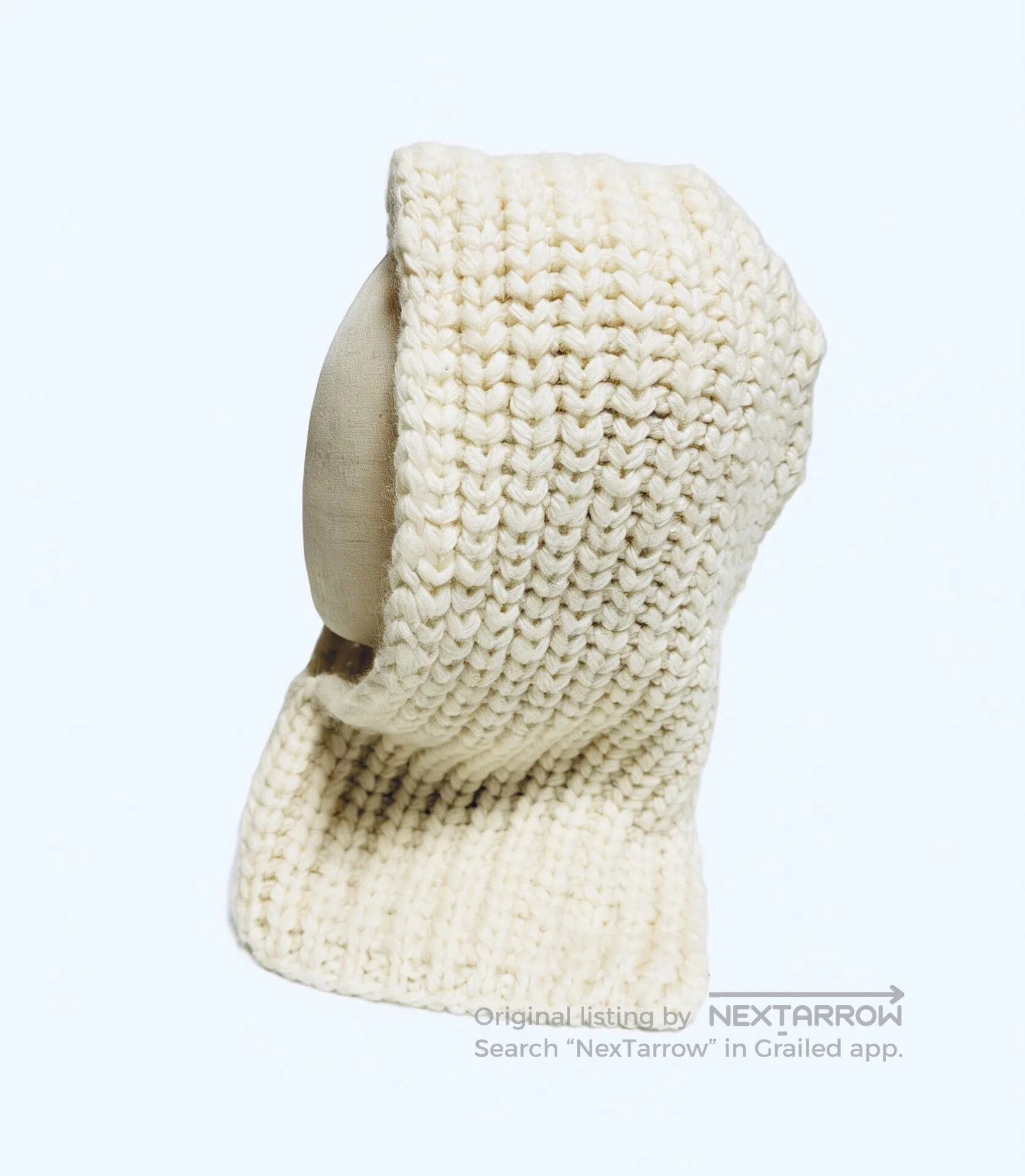 KIJIMA TAKAYUKI KIJIMA TAKAYUKI x CLANE Wool Knit Balaclava. Size ONE SIZE - 2 Thumbnail