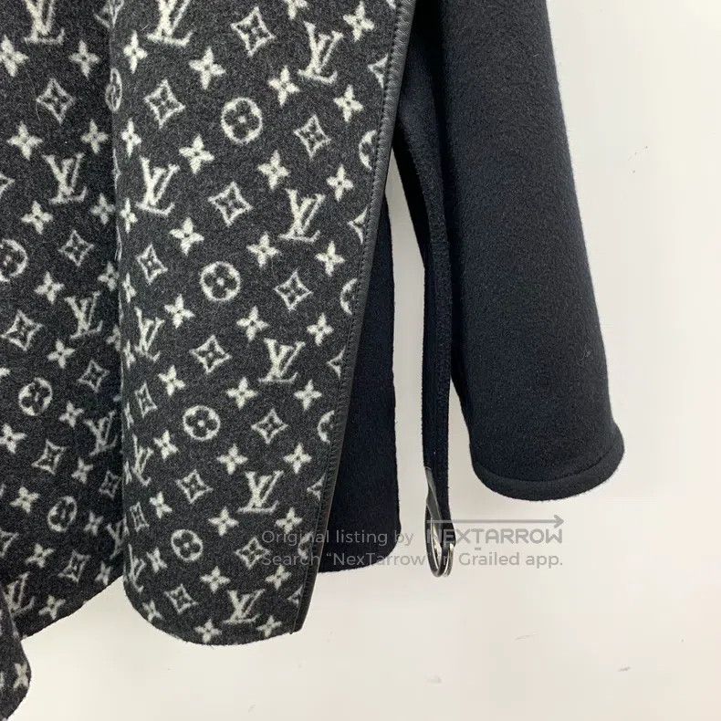 Louis Vuitton Louis Vuitton 22 black lining logo, full print, hooded bel Size XXS / US 00 / IT 34 - 4 Thumbnail