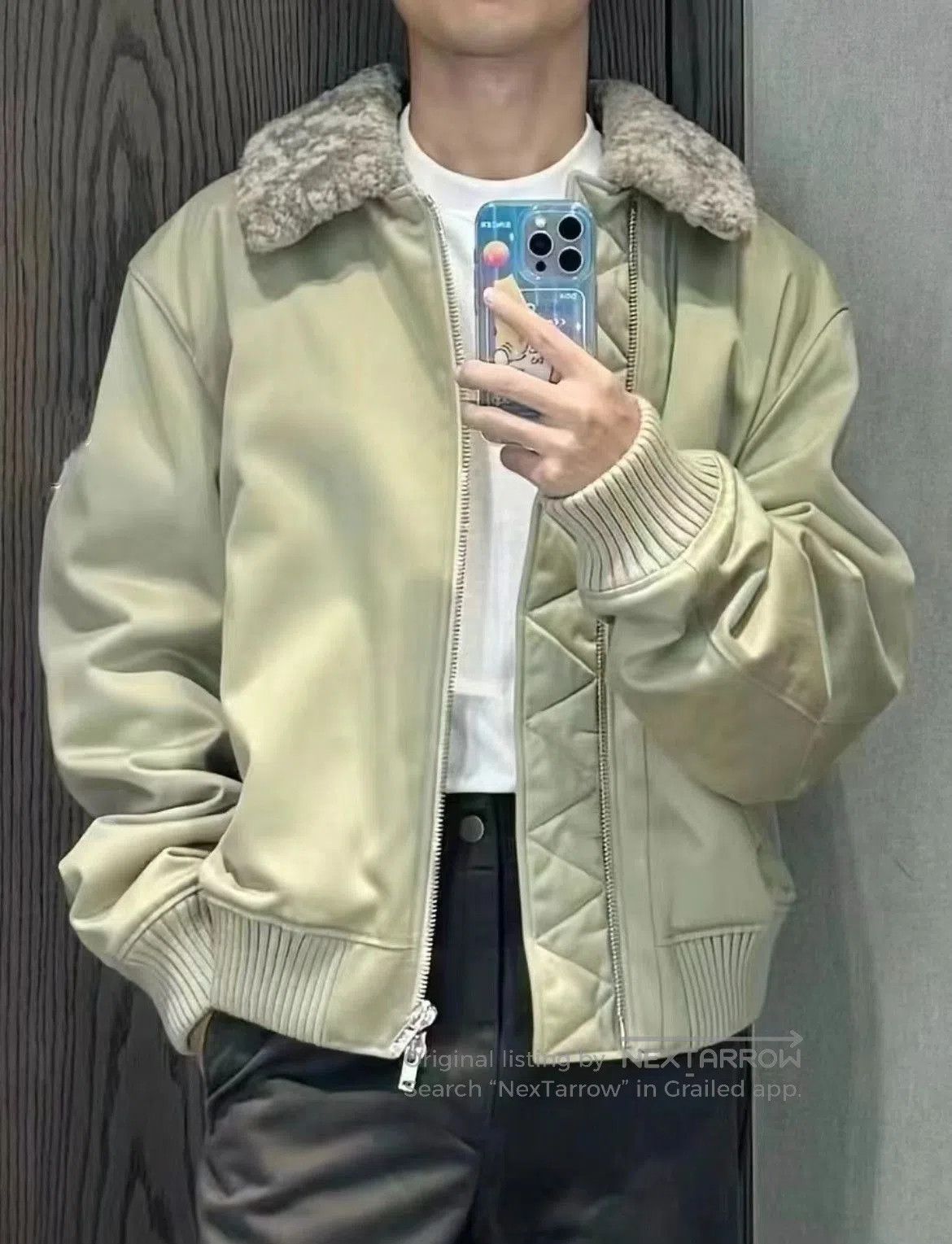 Burberry Burberry Wool Collar Bomber Jacket. Size US M / EU 48-50 / 2 - 1 Thumbnail