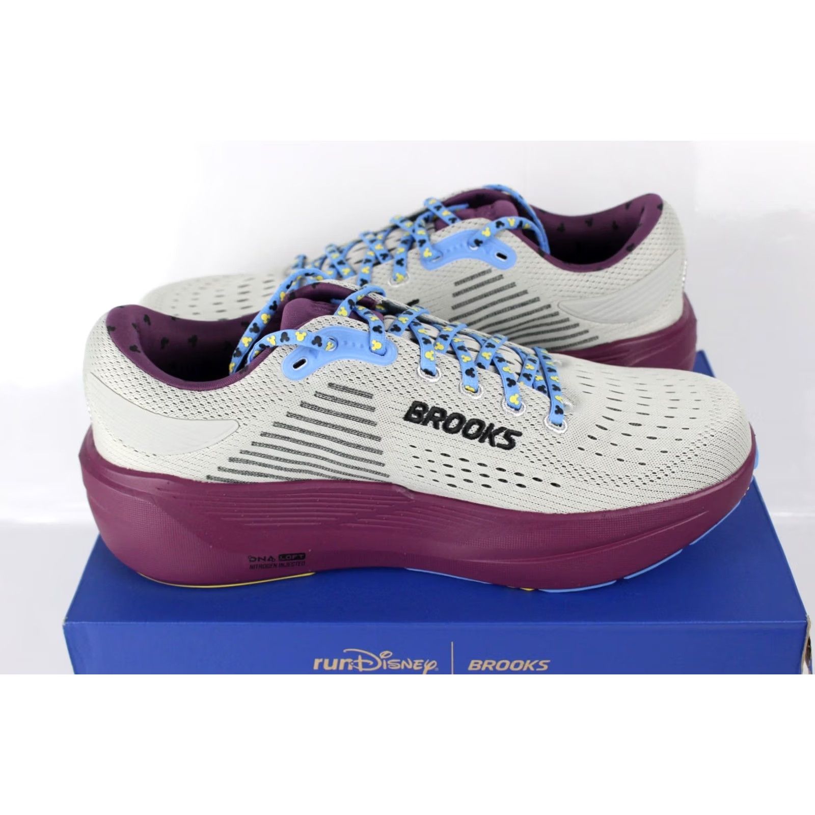 Brooks Brooks Ghost Max 3 Wine & Dine 2025 Women's Size 11.5 Grey Athletic Shoe Size US 10 / IT 40 - 7 Thumbnail