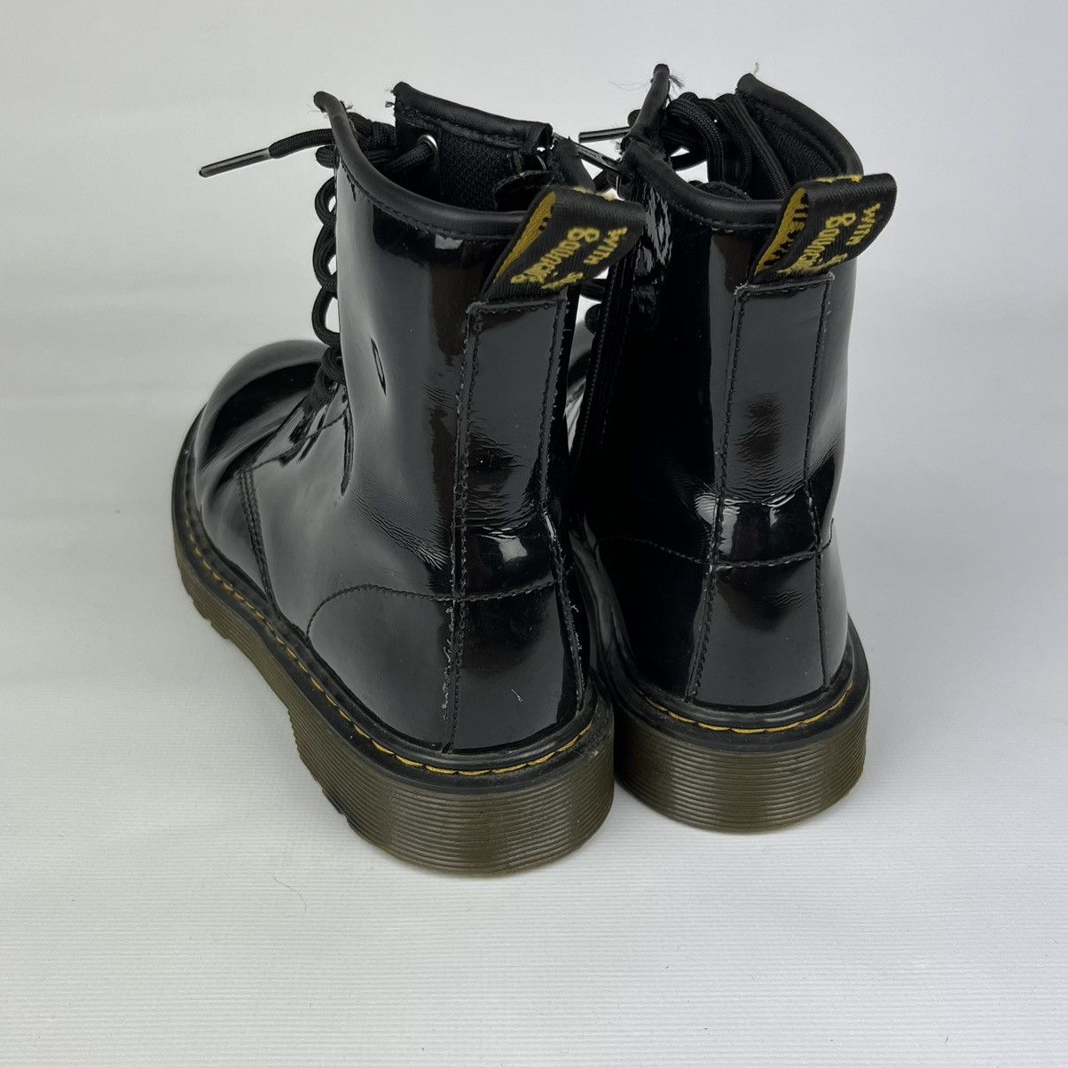 Dr. Martens Dr Martens 1460y hight Patent Smooth Leather Lamper Black Size US 5 / EU 37 - 11 Thumbnail