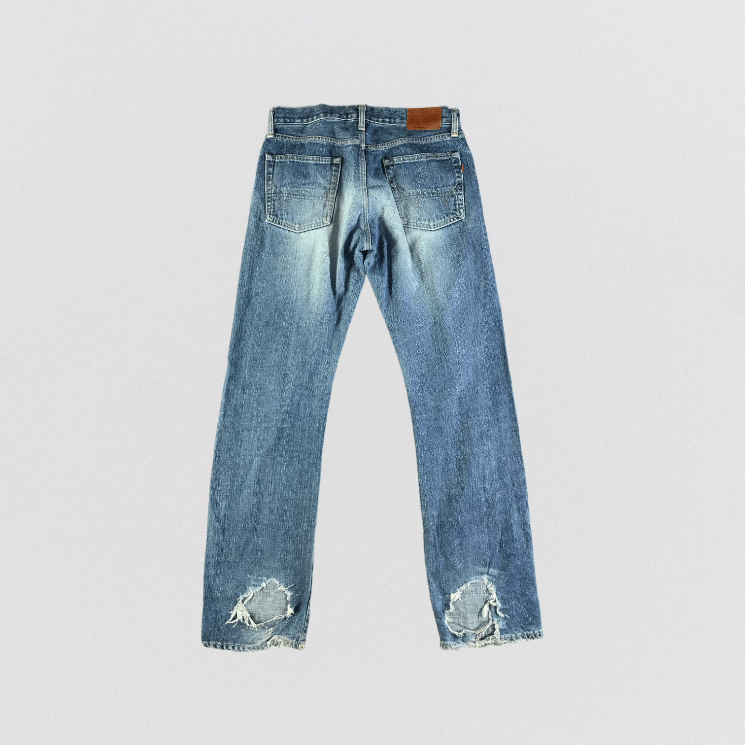 Edwin Vintage Blue Wash Edwin 505 Selvedge Jeans-JM3602 Size US 32 / EU 48 - 2 Thumbnail
