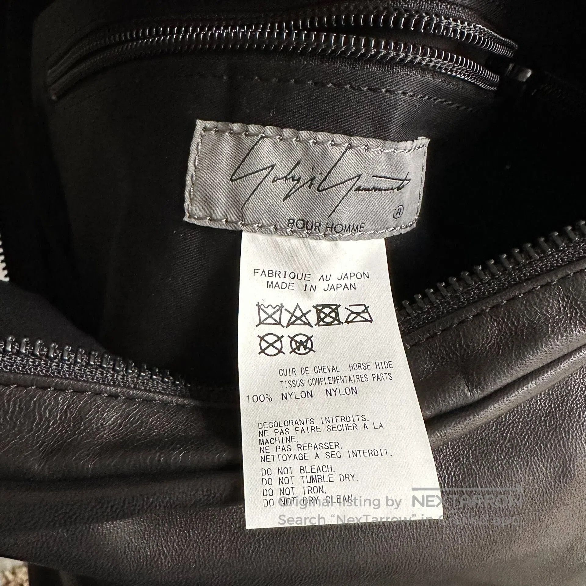 Yohji Yamamoto multifunctional black bag by yohji yamamoto. Size ONE SIZE - 5 Thumbnail