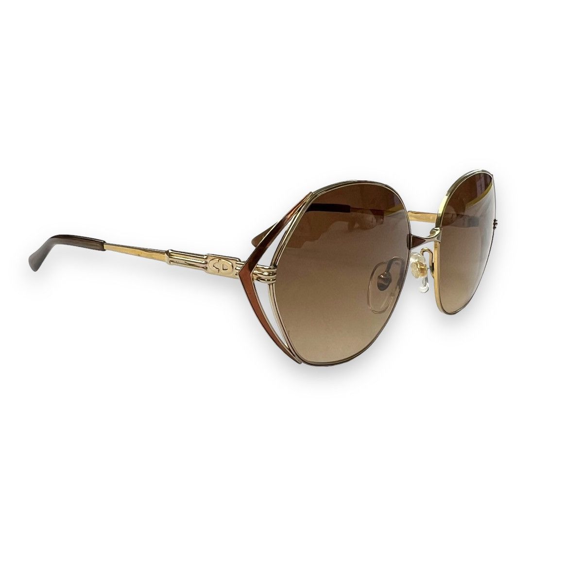 Dior Christian Dior 2302 Sunglasses w/ Custom Brown Gradient Lens Size ONE SIZE - 2 Thumbnail