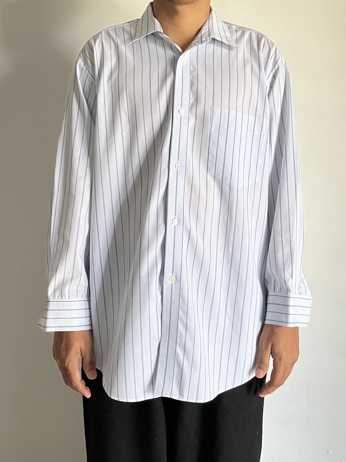 Vintage Issey Miyake Striped Baggy Shirt