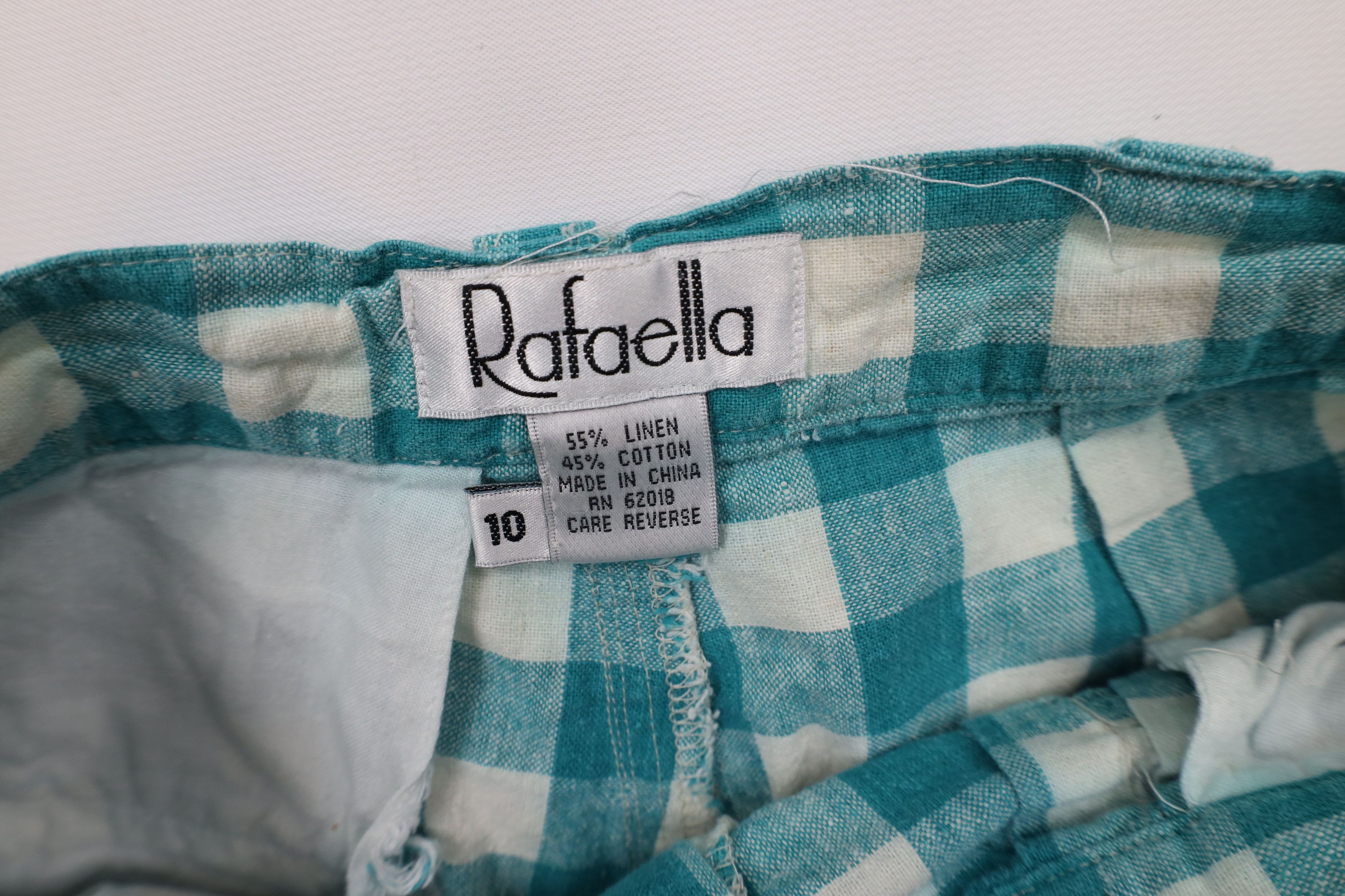 Vintage Vintage 90s Streetwear Pleated Cuffed Bermuda Shorts Plaid Size 32" / US 10 / IT 46 - 8 Thumbnail