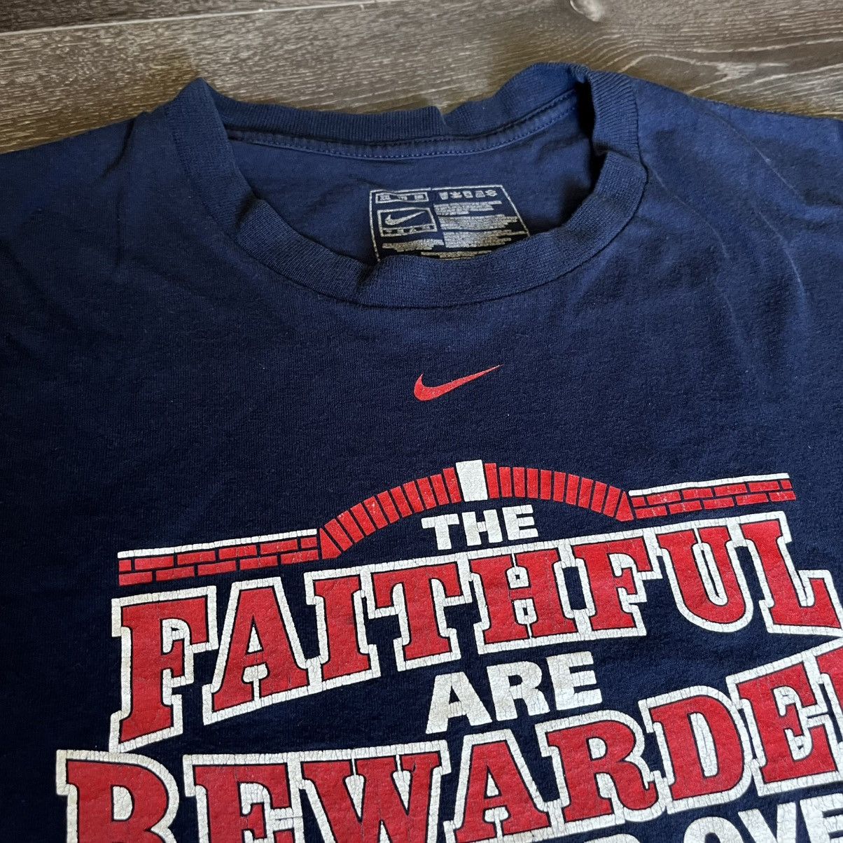 Nike Vintage Y2K Nike Boston Red Sox Center Swoosh Champions Tee Size US XXL / EU 58 / 5 - 5 Thumbnail