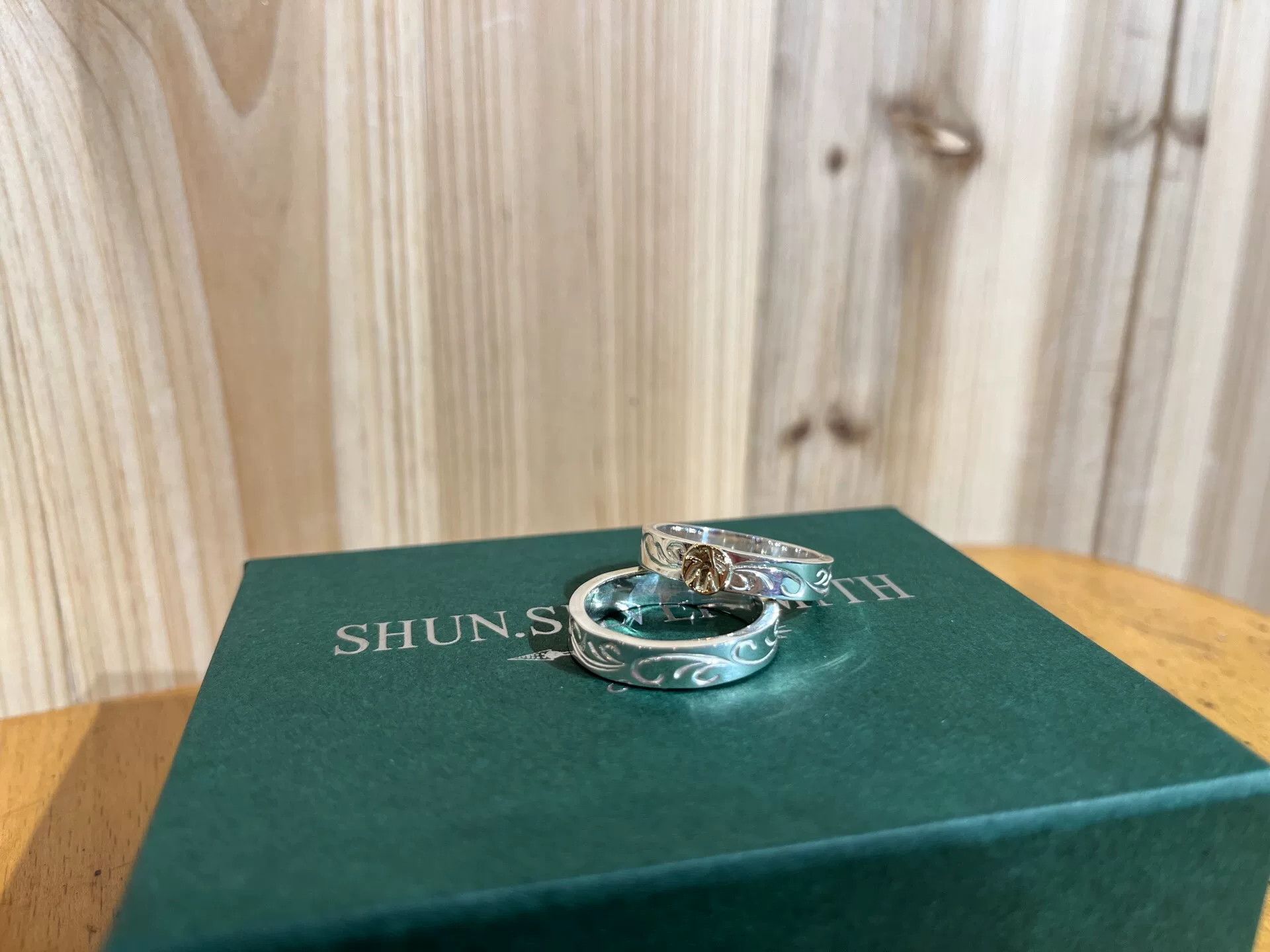 junhashimoto Katou Shun Narrow Arabesque Ring Size ONE SIZE - 1 Thumbnail