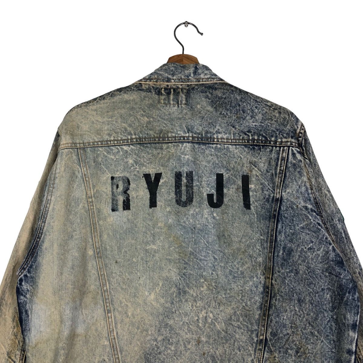 Japanese Brand 🔥Vintage Trucker Denim Jacket Biker Modern House Japan Size US M / EU 48-50 / 2 - 9 Thumbnail