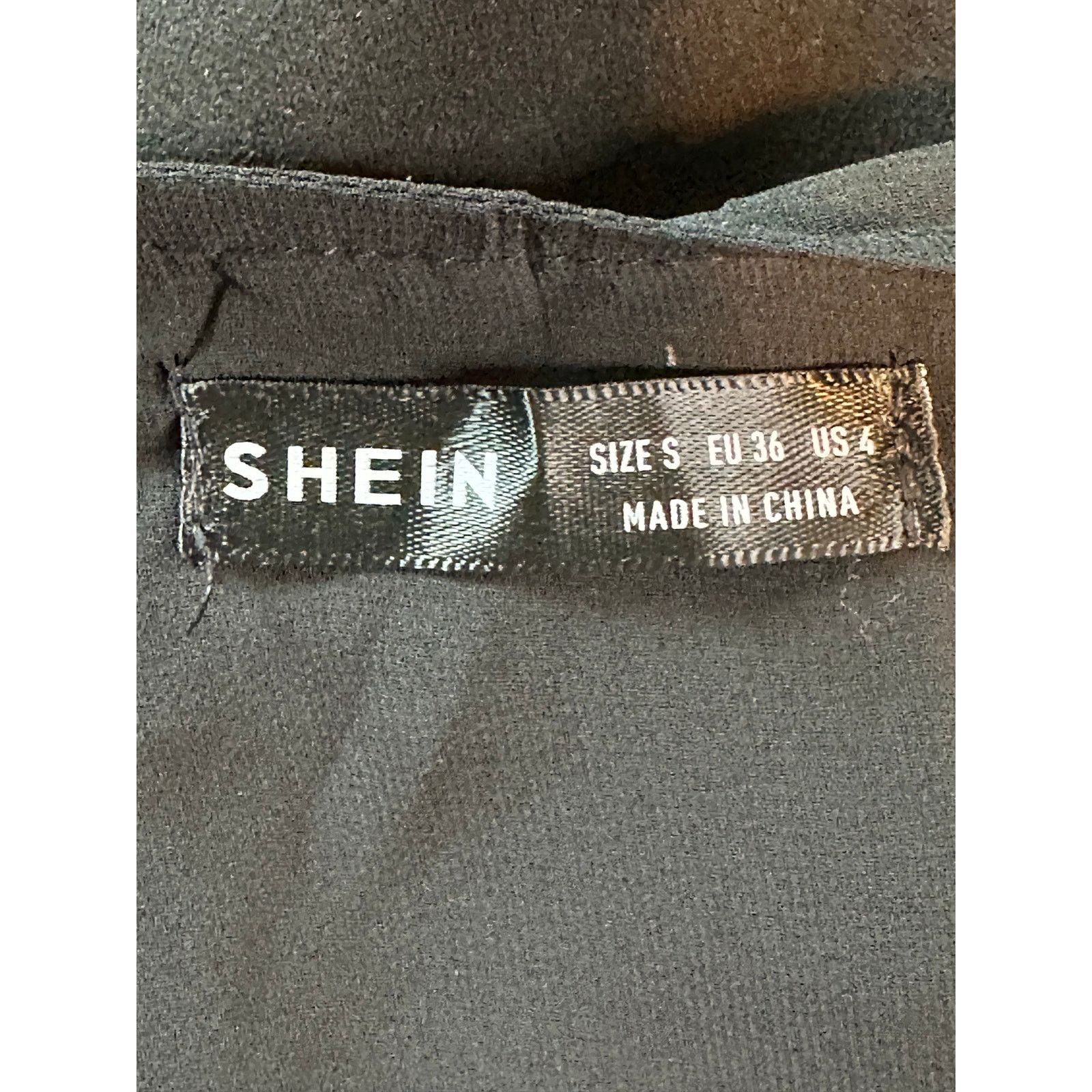 Shein Shein black semi sheer long sleeves blouse size Small Size S / US 4 / IT 40 - 3 Thumbnail