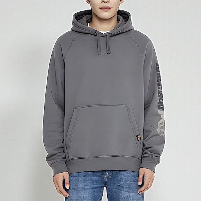 Timberland Timberland Pro Honcho Men’s Sport Gray Pullover Hoodie Sz XL Size US XL / EU 56 / 4 - 1 Thumbnail