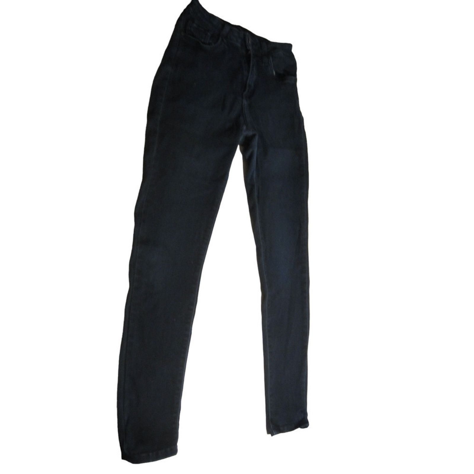 Other Minimalist Stretch Black Skinny Jeans JUST BLACK DENIM Size 26" / US 2 / IT 38 - 2 Thumbnail
