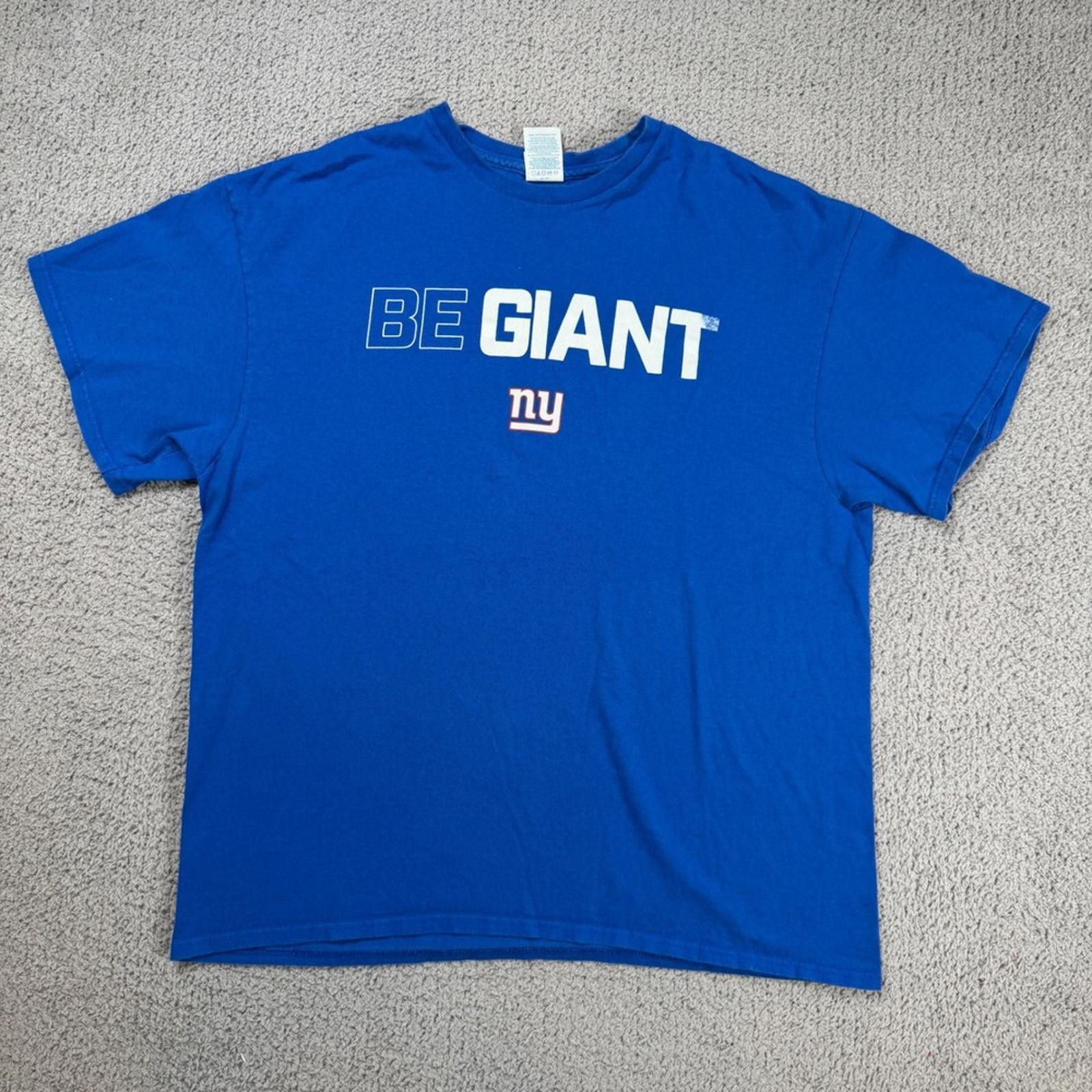 Other New York Giants Be Giant T Shirt Mens XL Royal Blue Pepsi Size US XL / EU 56 / 4 - 1 Thumbnail