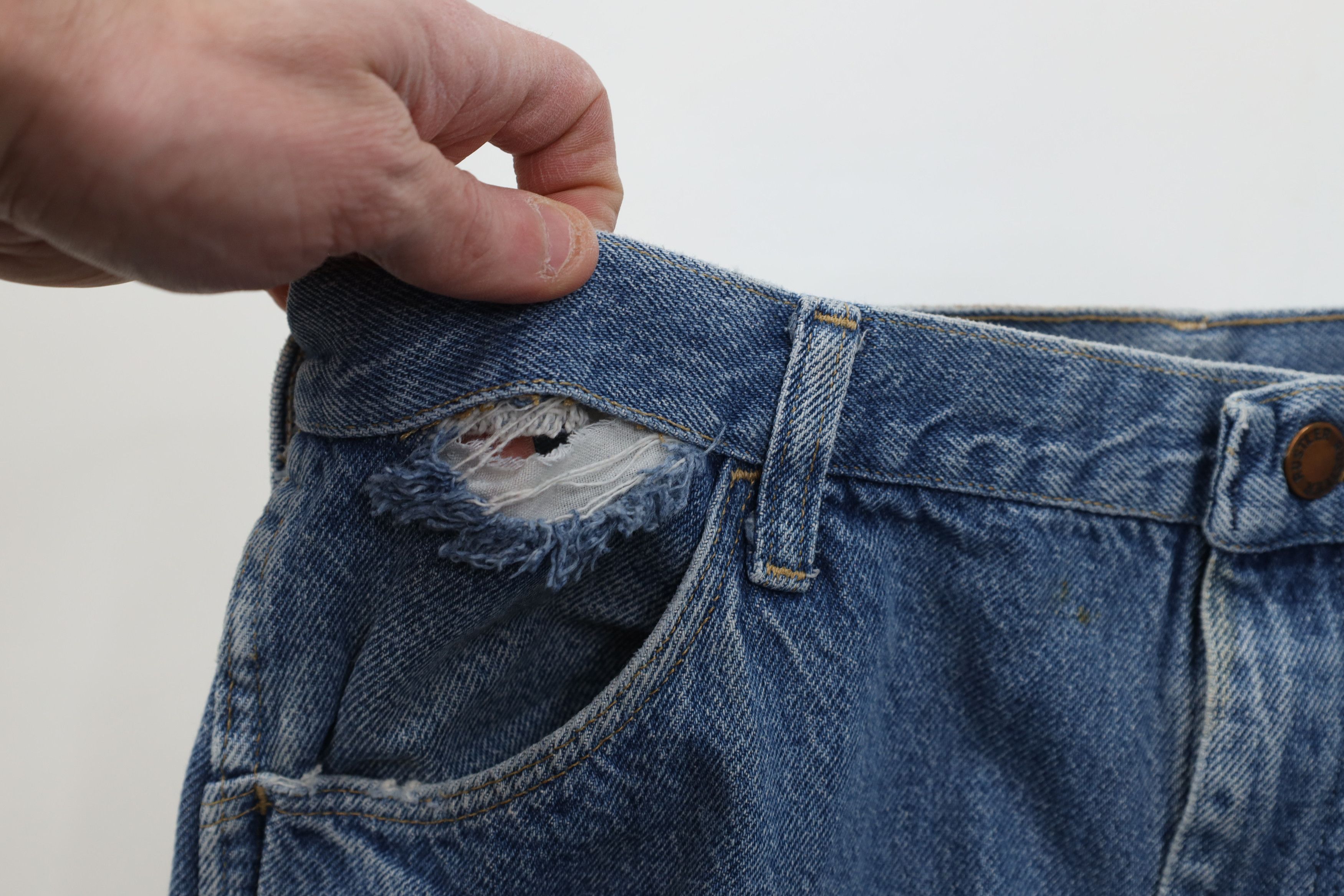 Vintage Vintage 70s 80s Streetwear Flared Bootcut Denim Jeans USA Size US 34 / EU 50 - 8 Thumbnail