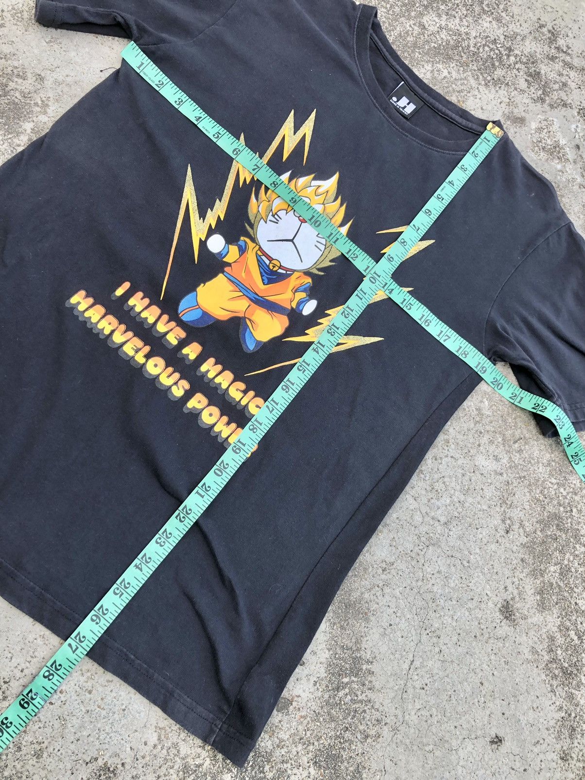 Anime DORAEMON SUPER SAIYAN TEE Size US M / EU 48-50 / 2 - 8 Thumbnail