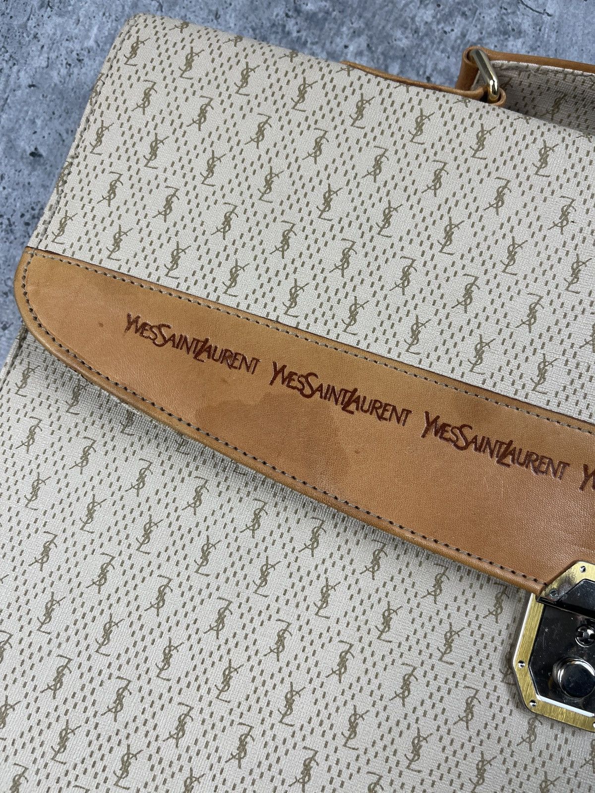 Gucci Yves Saint Laurent bag hand/Document holder 80s Size ONE SIZE - 5 Thumbnail