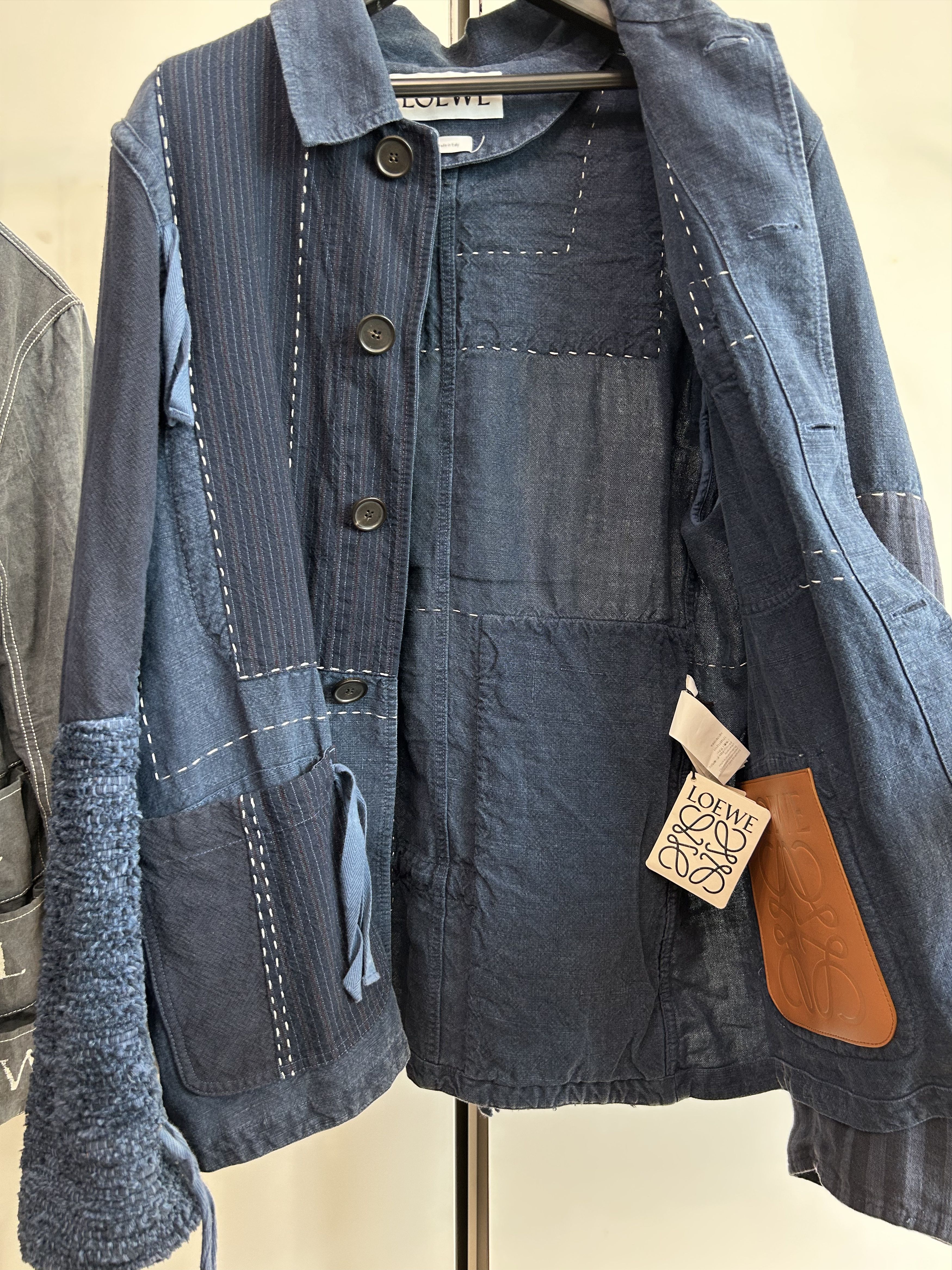 Loewe LOEWE Boro Detail Indigo Jacket Size US M / EU 48-50 / 2 - 8 Thumbnail