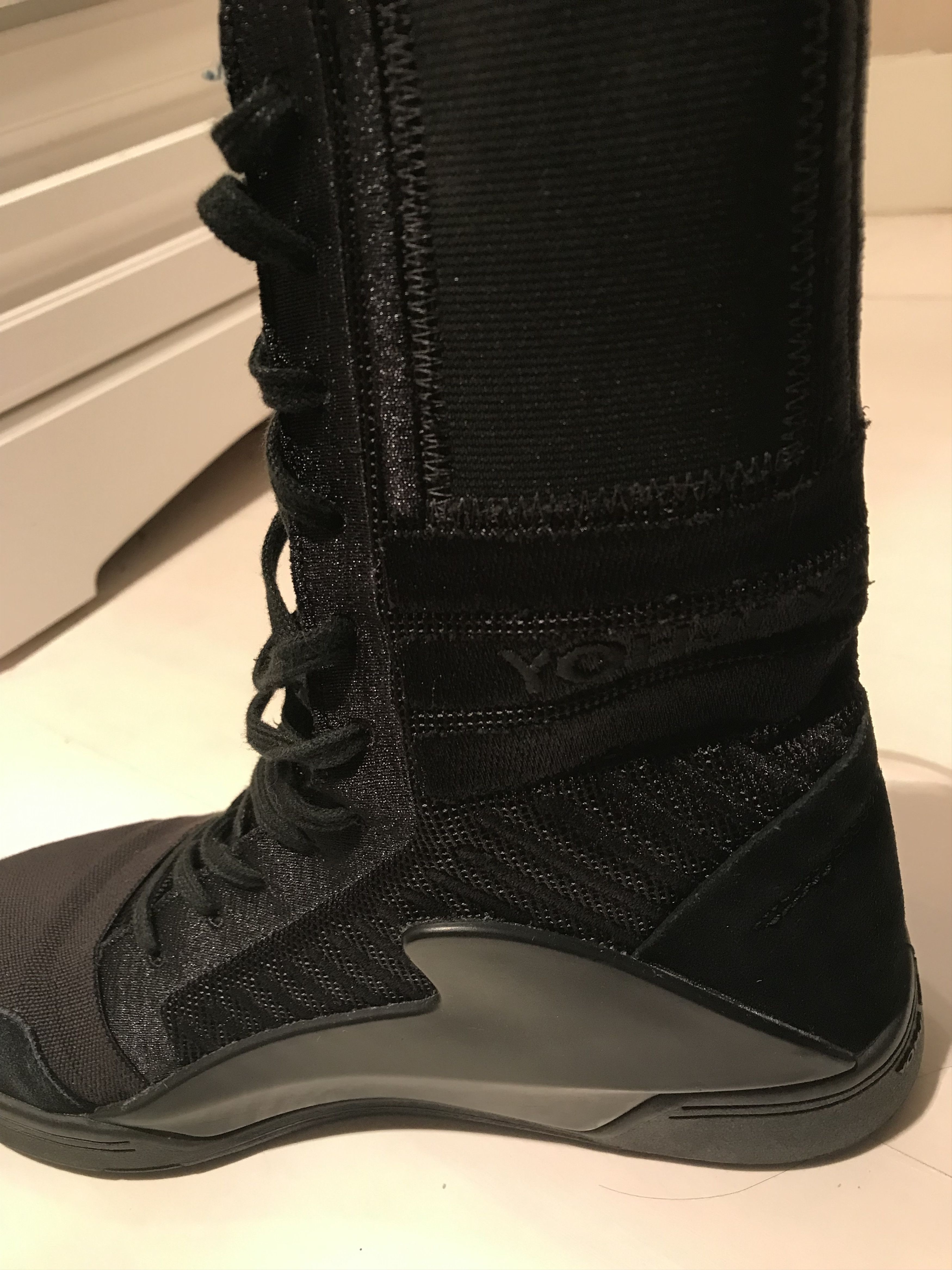 Adidas × Y-3 × Yohji Yamamoto Y-3 Hayworth High Guard Boots Yohji Yamamoto US 10.5 BNWT Size US 10.5 / EU 43-44 - 16 Thumbnail