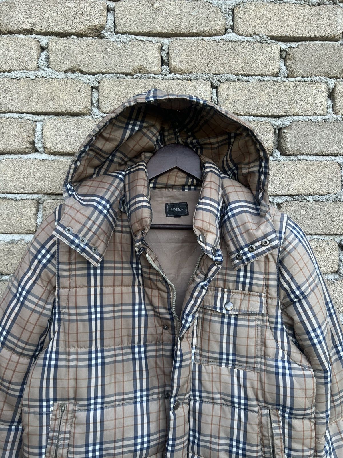 Japanese Brand Panhard Puffer With Hoodie Novacheck Size M / US 6-8 / IT 42-44 - 6 Thumbnail