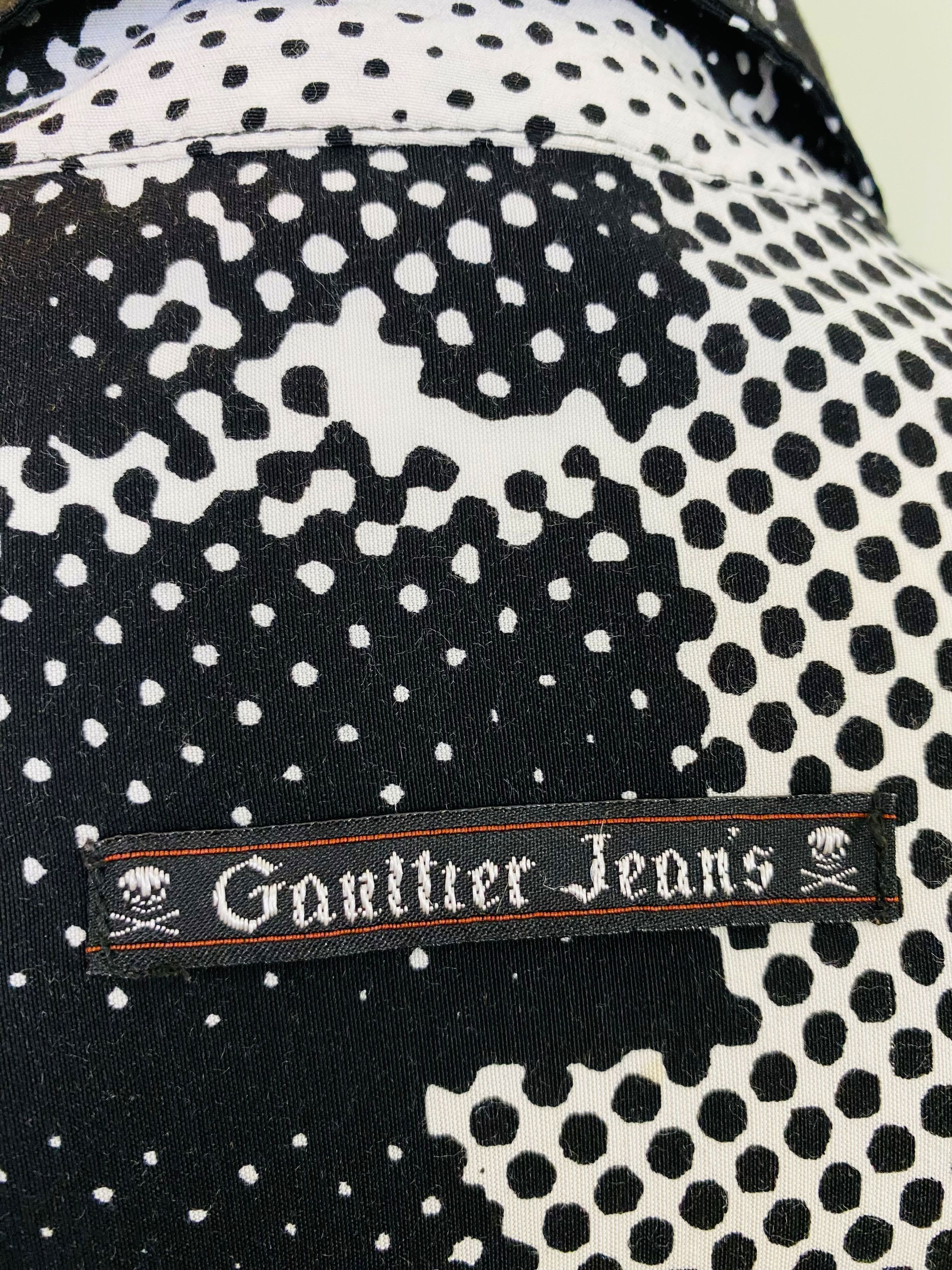 Jean Paul Gaultier Jean Paul Gaultier Fight Racism A/W 1997 Punk Top Shirt Size US M / EU 48-50 / 2 - 11 Thumbnail