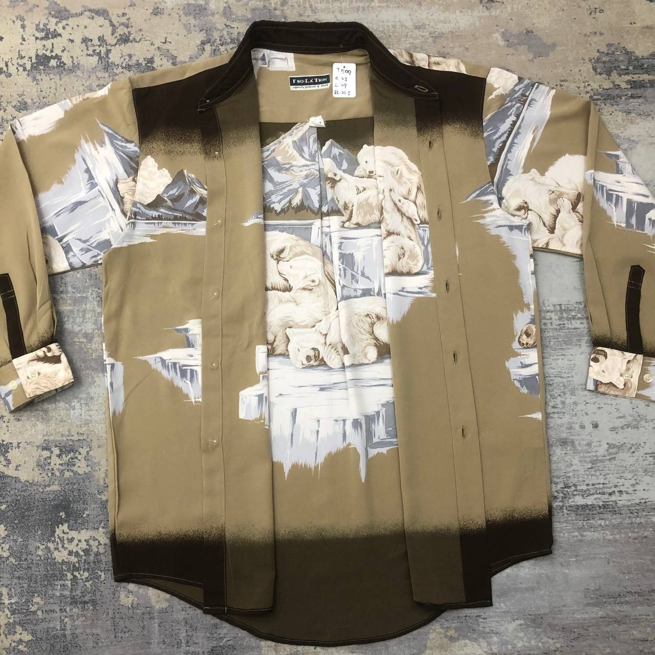 Japanese Brand T509 VTG MADE IN JAPAN ISOLATION BEAR SHIRTS Size US L / EU 52-54 / 3 - 3 Thumbnail