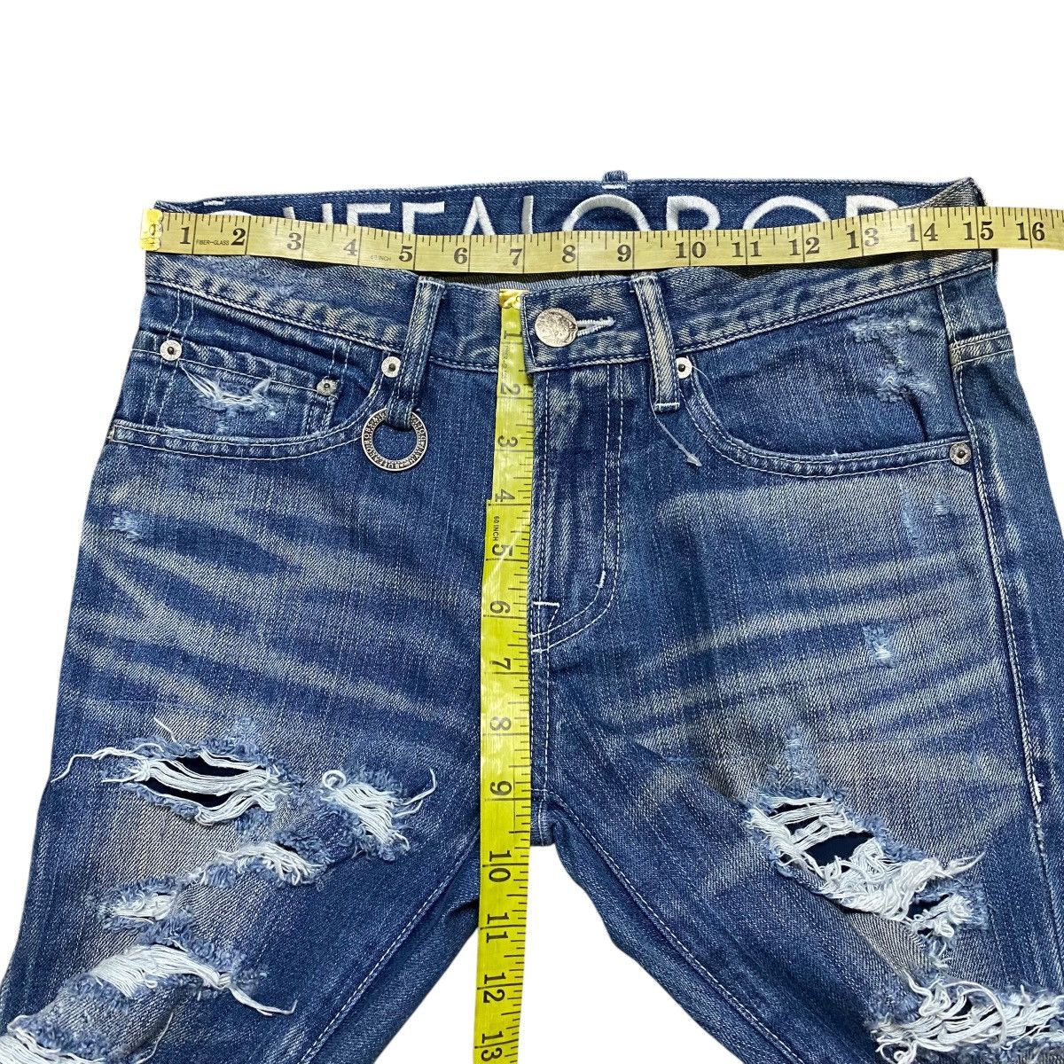 BUFFALO BOBS Buffalo Bobs Distressed Denim Jeans Size US 29 - 18 Thumbnail