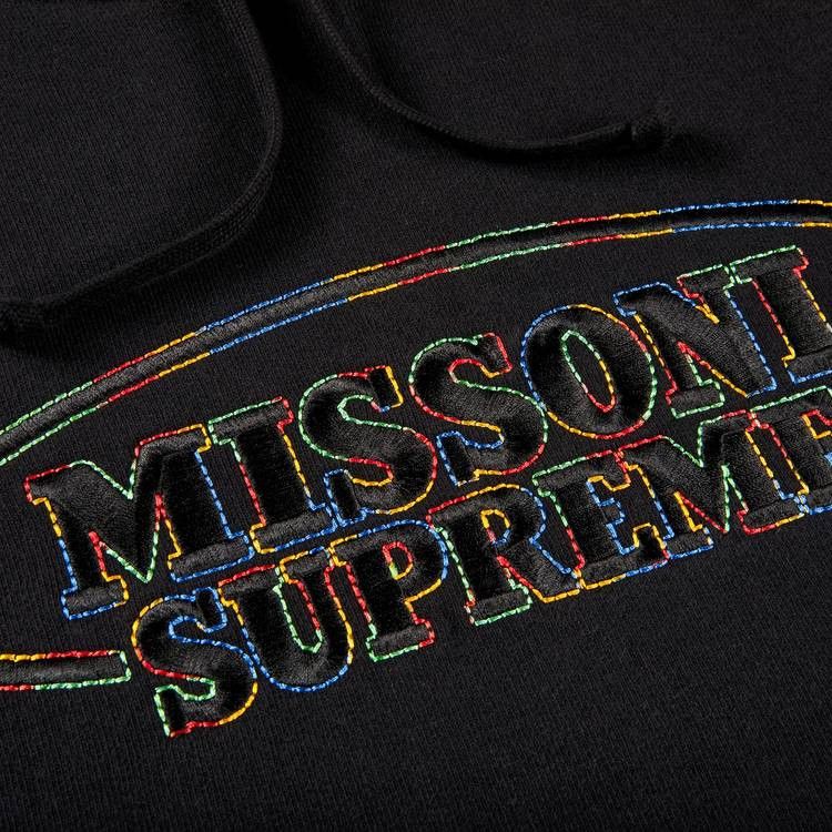 Missoni × Supreme Supreme Missoni Hooded Sweatshirt Black xl hoodie Size US XL / EU 56 / 4 - 2 Thumbnail